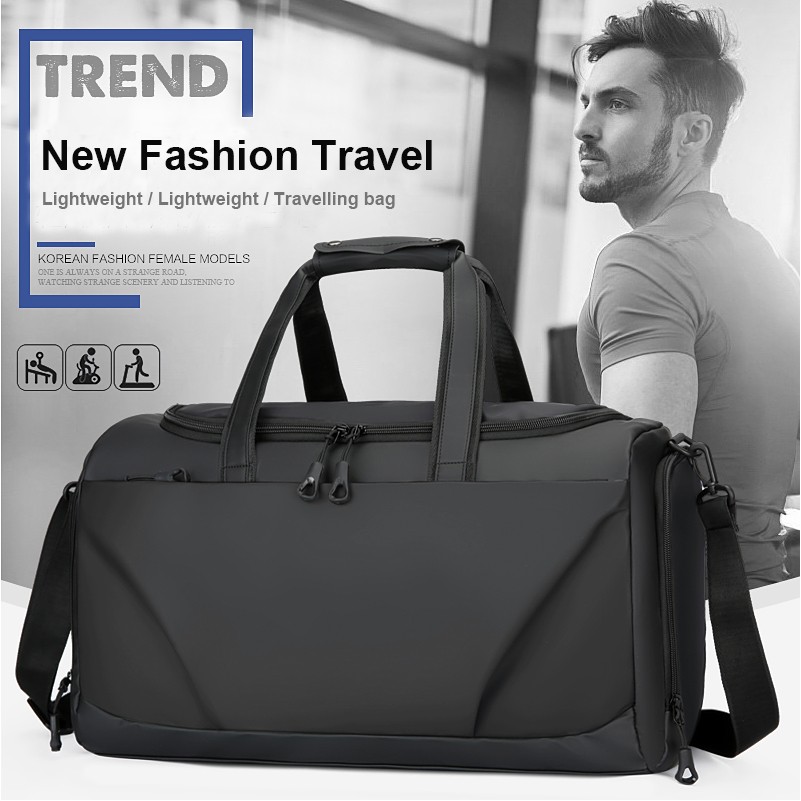 Gym Duffel Bag With Various Text, Large Sports Bag 6