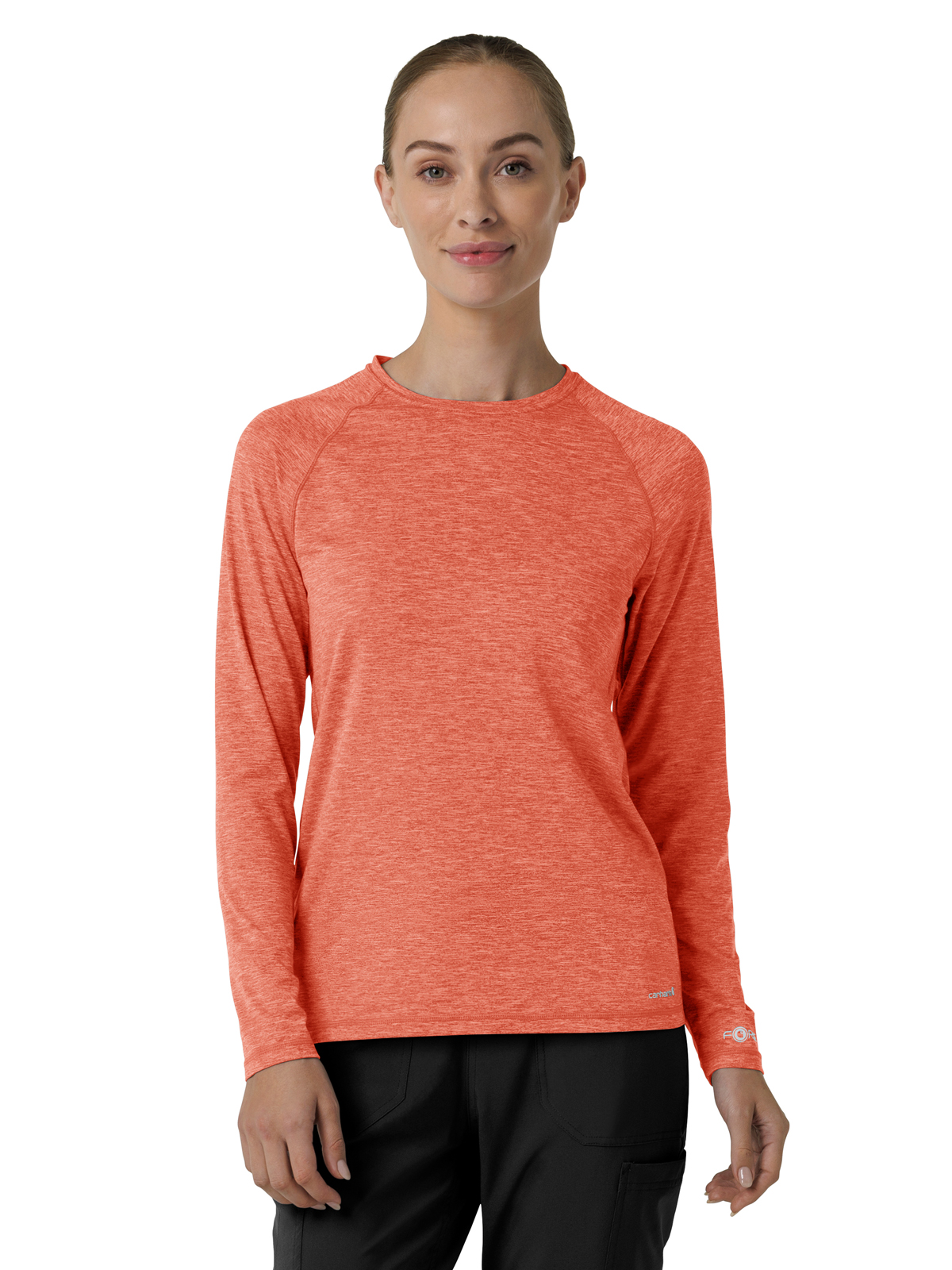 Carhartt Scrubs Force Sub-Scrubs C31009 Women's Performance Long Sleeve Tee 1