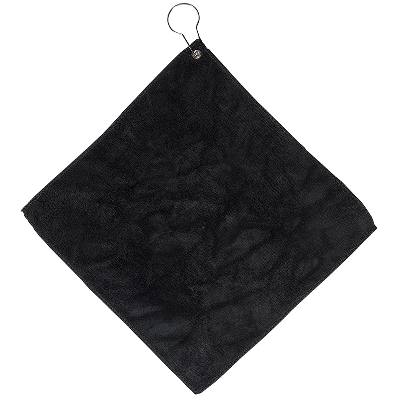 Microfiber Golf Towel with Grommet & Hook 6