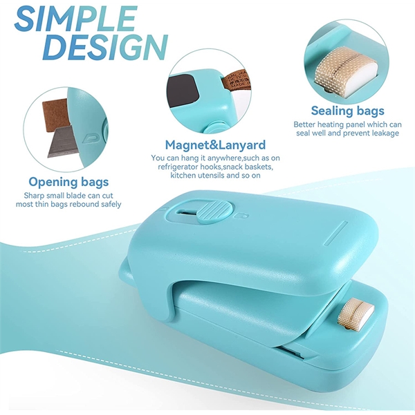 2 in 1 Heat Sealer and Cutter with Lanyard 7