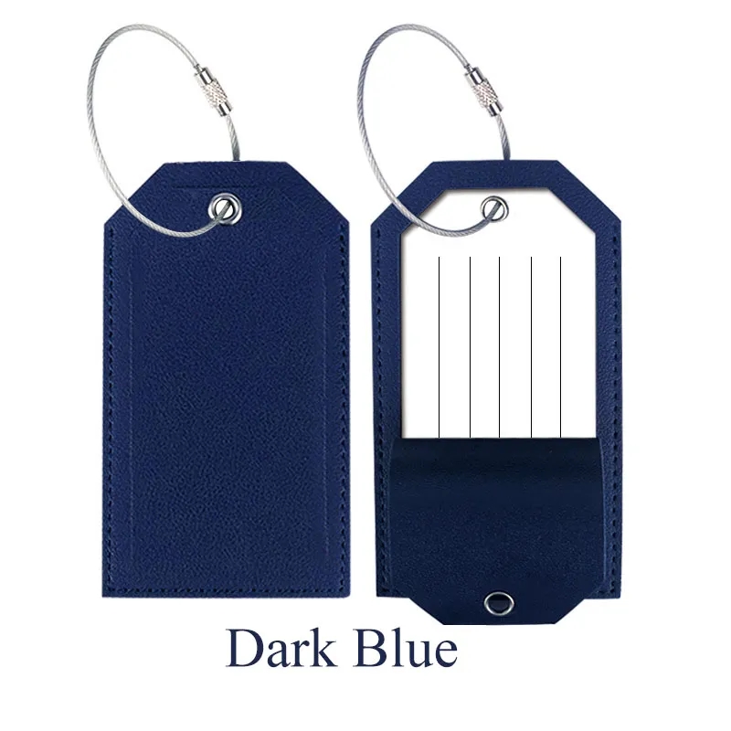 PU Leather Luggage Tag 4