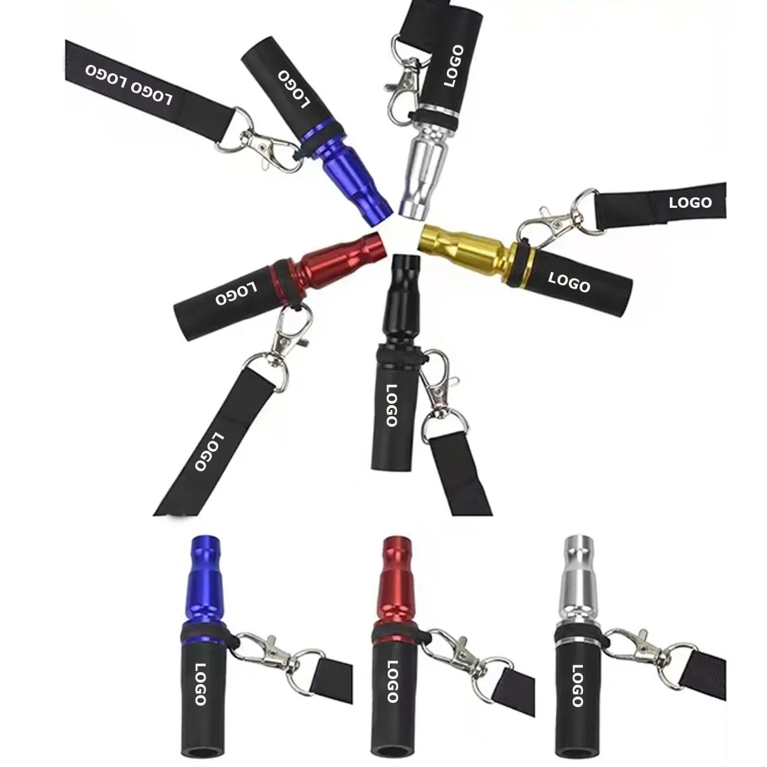 Reusable Aluminum Hookah Mouth Piece Tips 3