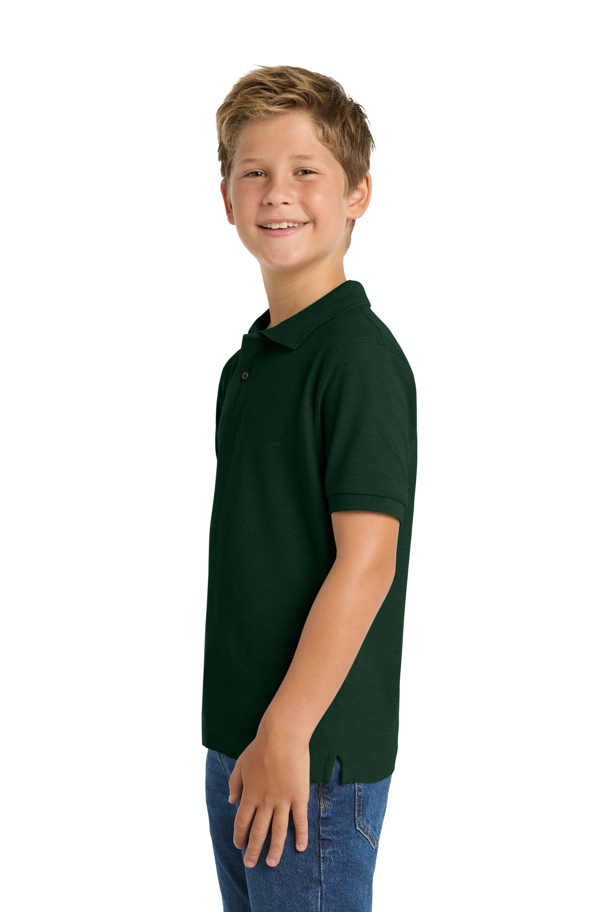 Port Authority Youth Silk Touch Polo. Y500 81