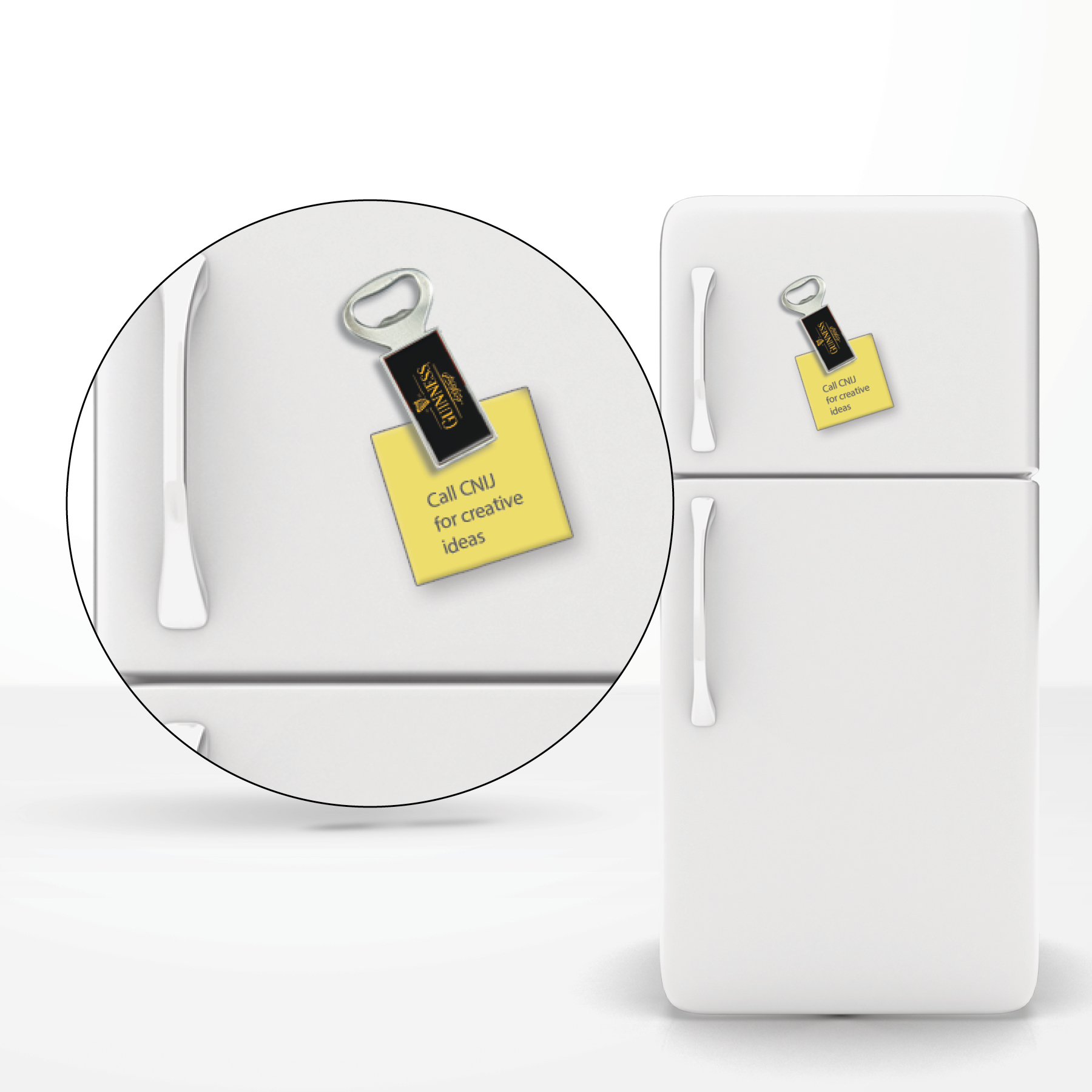Custom Shape Magnetic Bottle Opener 6
