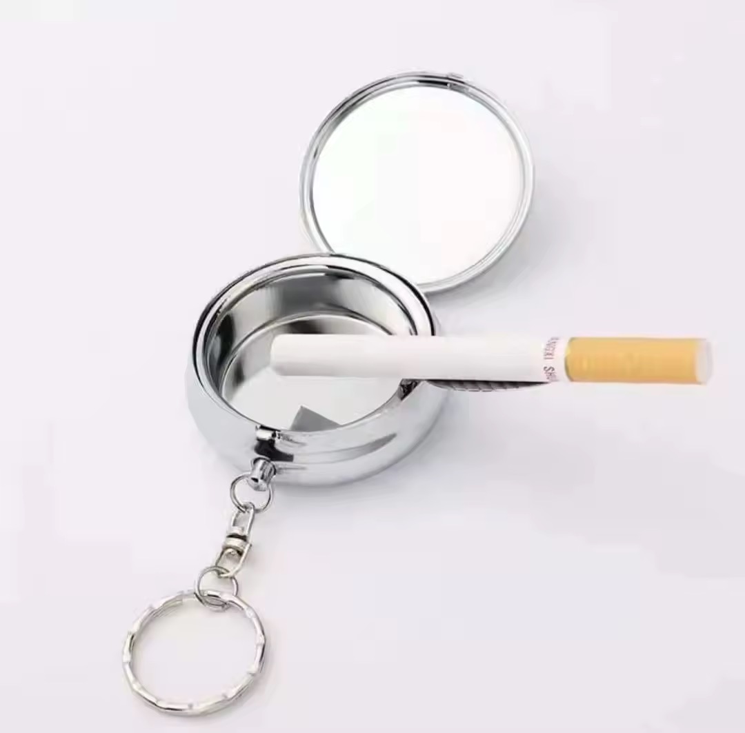 MOQ 10 pcs Portable Round Ash Tray 3