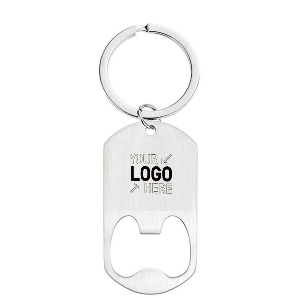 Father's Day Bottle Opener Key Chain Keg Ring Metal