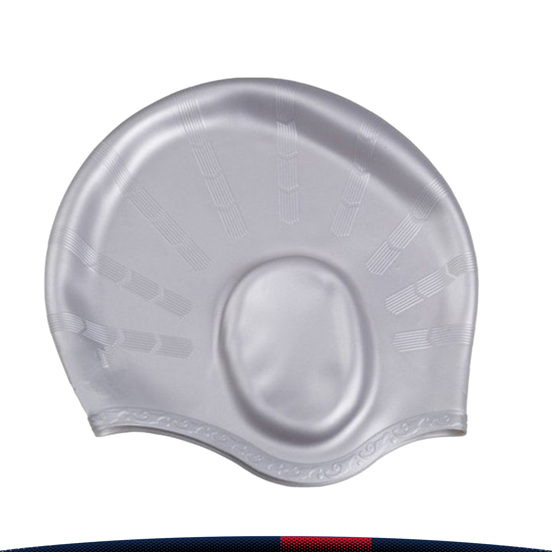 Silicone Ear Protection Swimming Cap 6