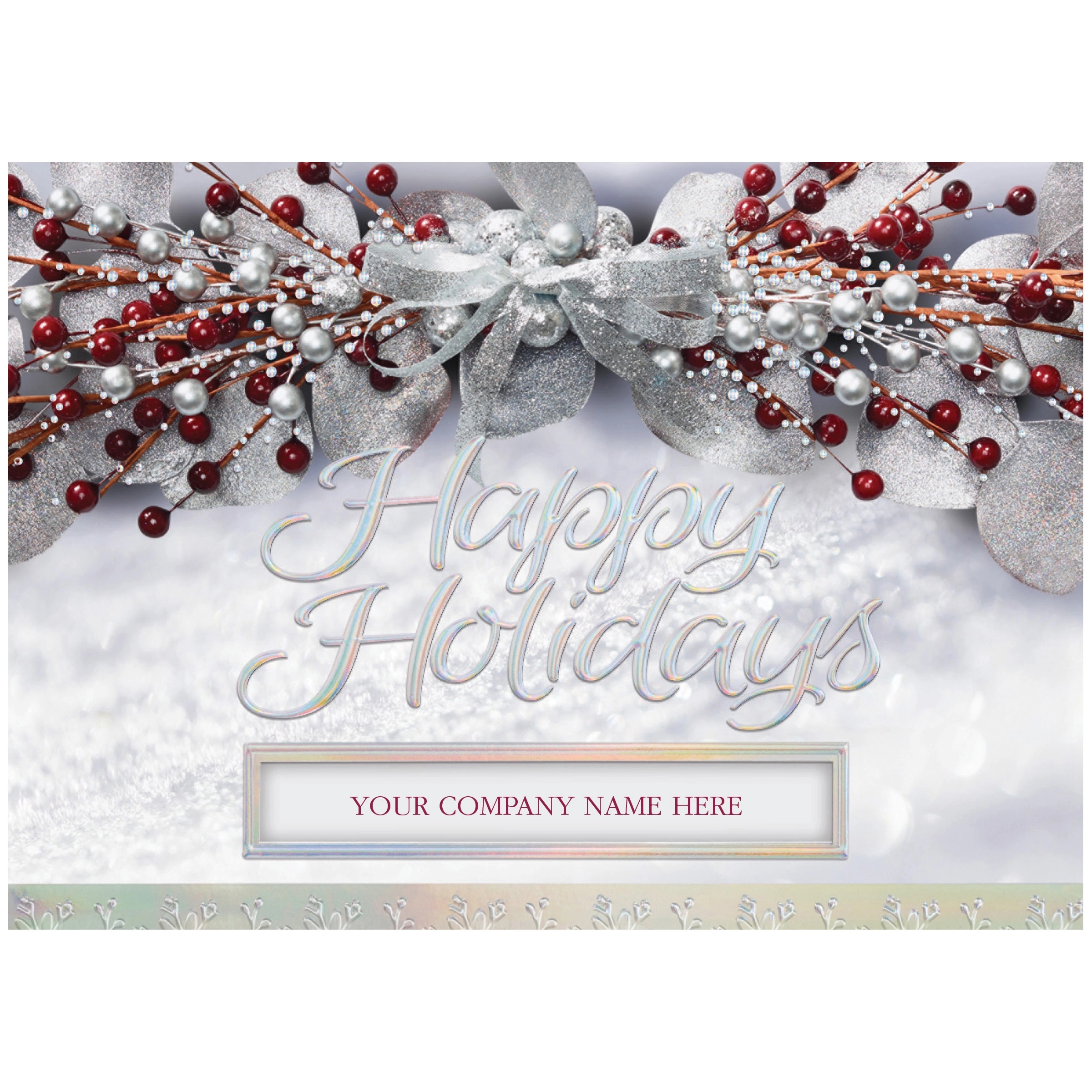 Sheer Elegance Holiday Cards 1