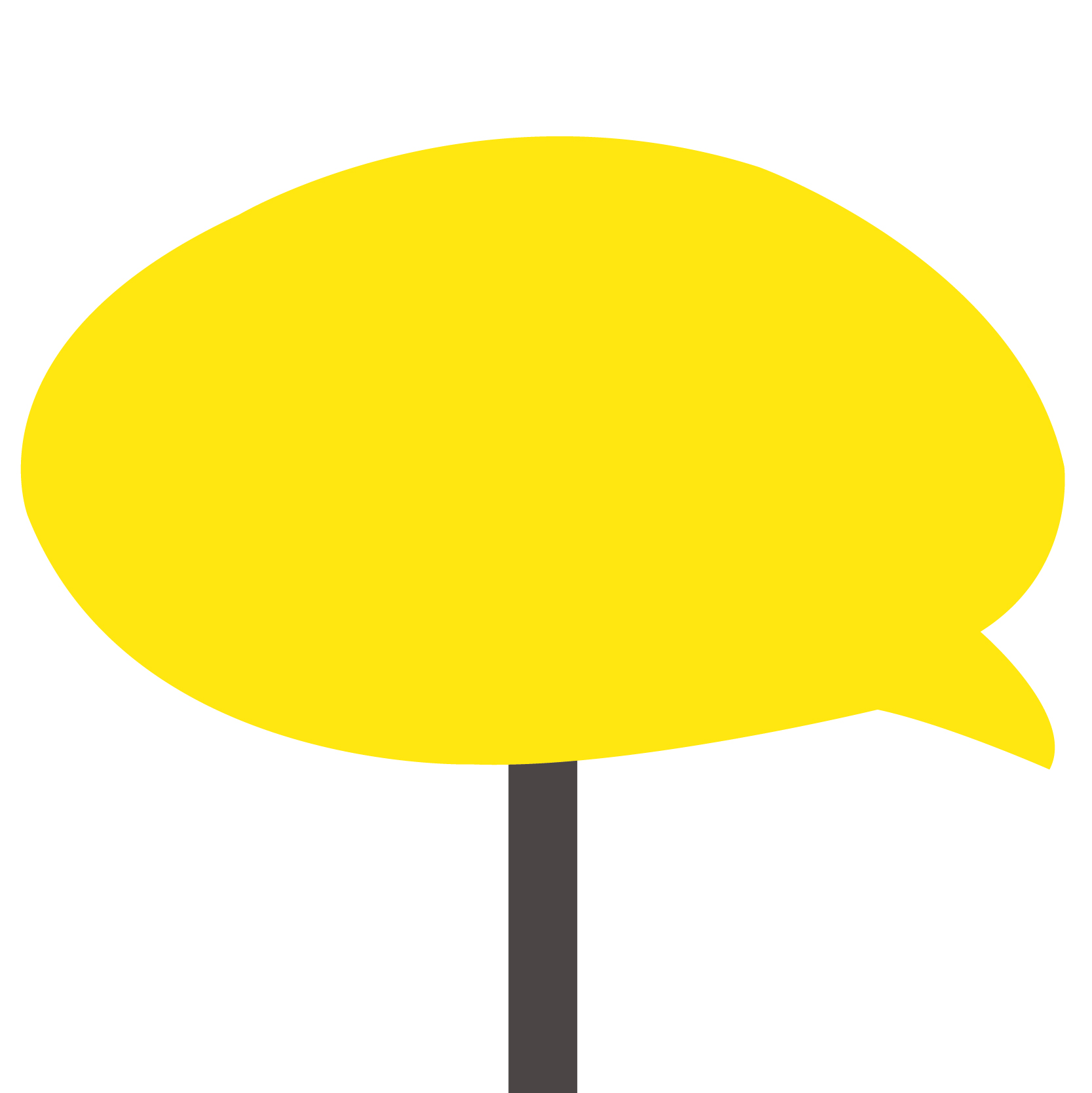 Speech Bubble Topper 14