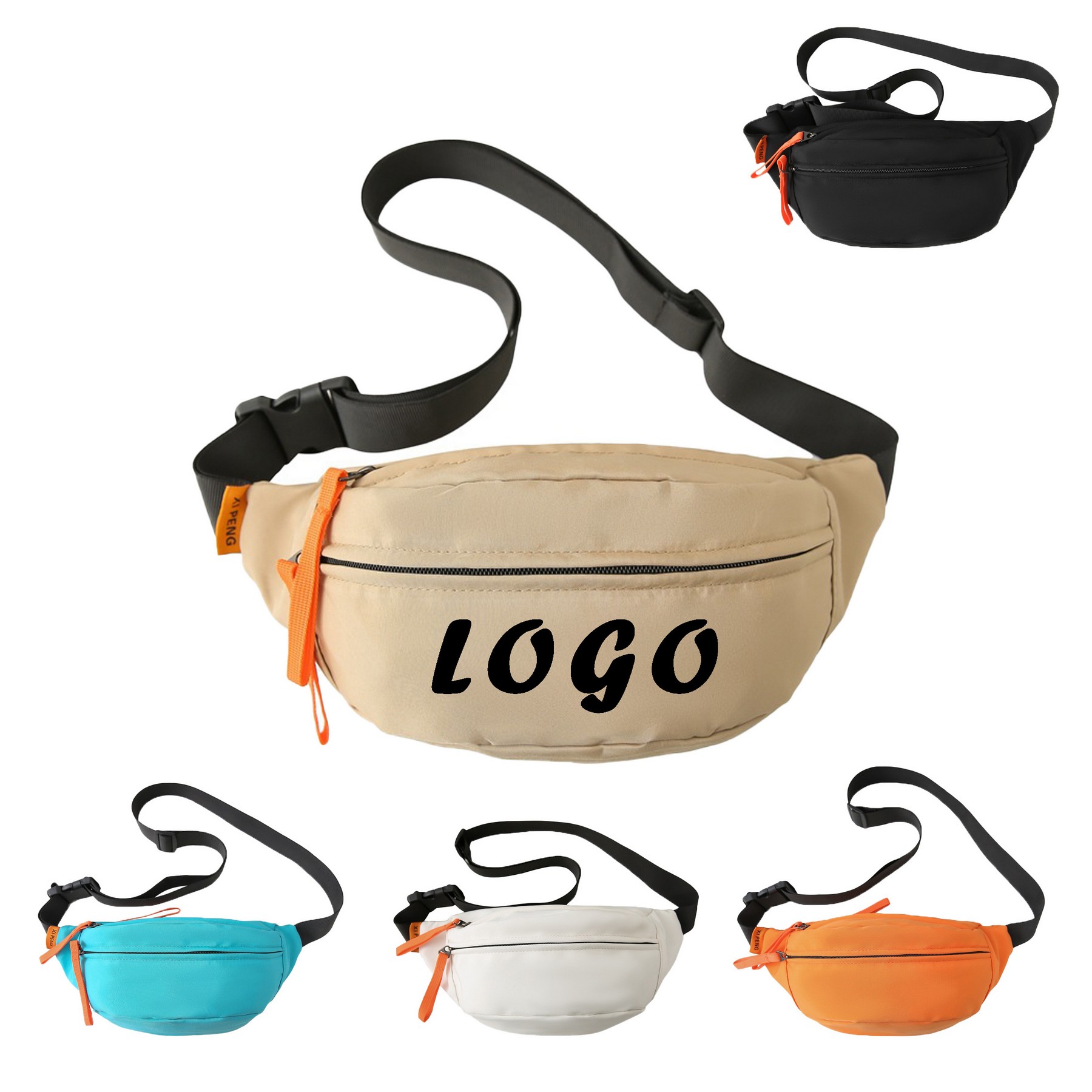 Crossbody Fanny Pack for Men&Women, Oxford Cloth