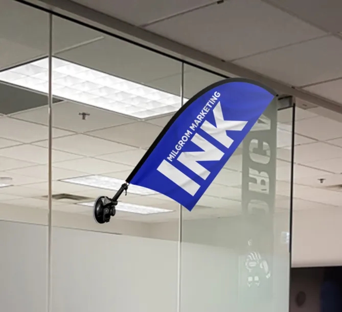 Suction Cup Flags - Blade (11.22" x 26.57") 1