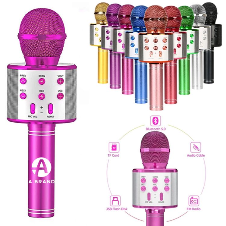 Wireless Bluetooth Karaoke Handheld Microphone 1