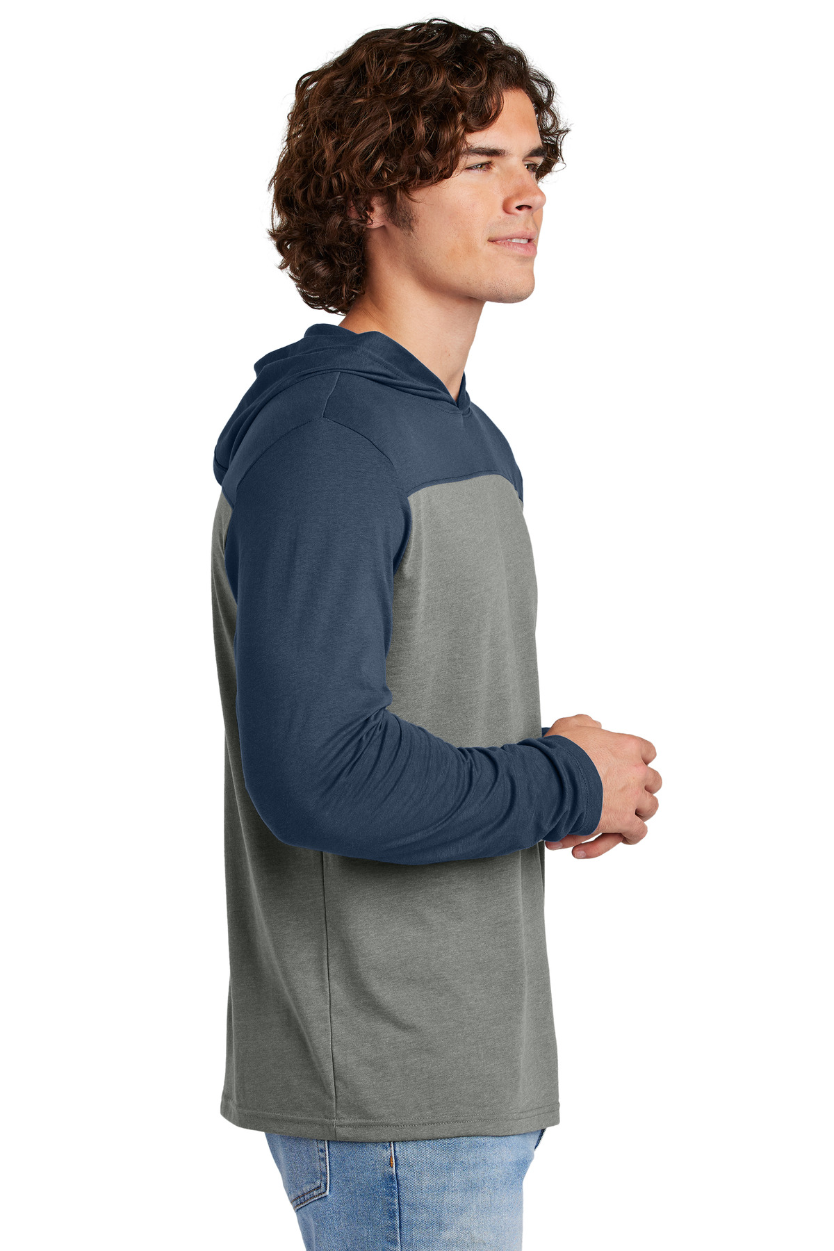 Sport-Tek Halftime Long Sleeve Hoodie ST6044, custom hoodie or sweatshirt with logo imprint 5