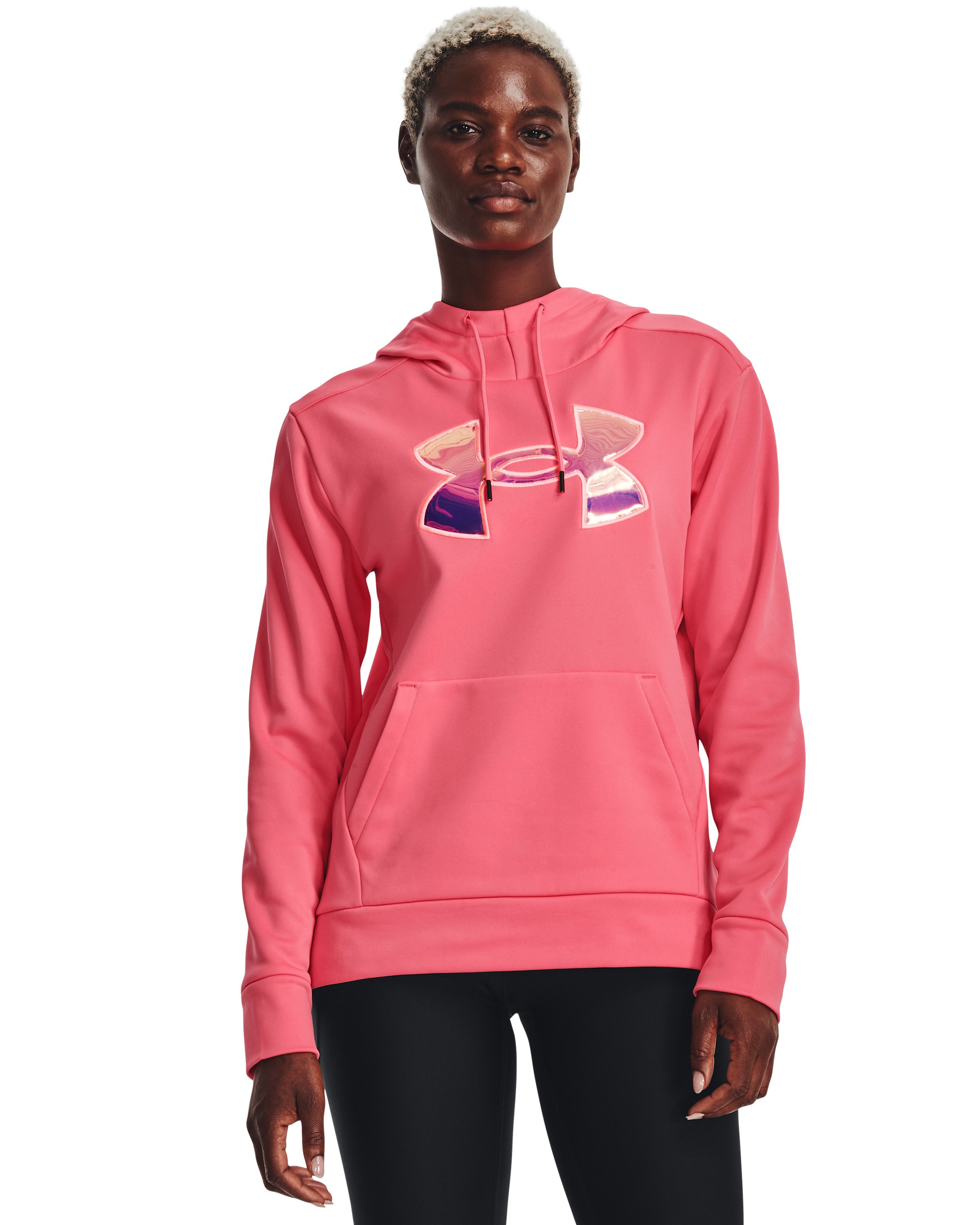 Women's Armour Fleece Big Logo Hoodie 5
