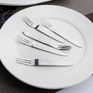 2 In 1 Silver Stainless Steel Spoon 6