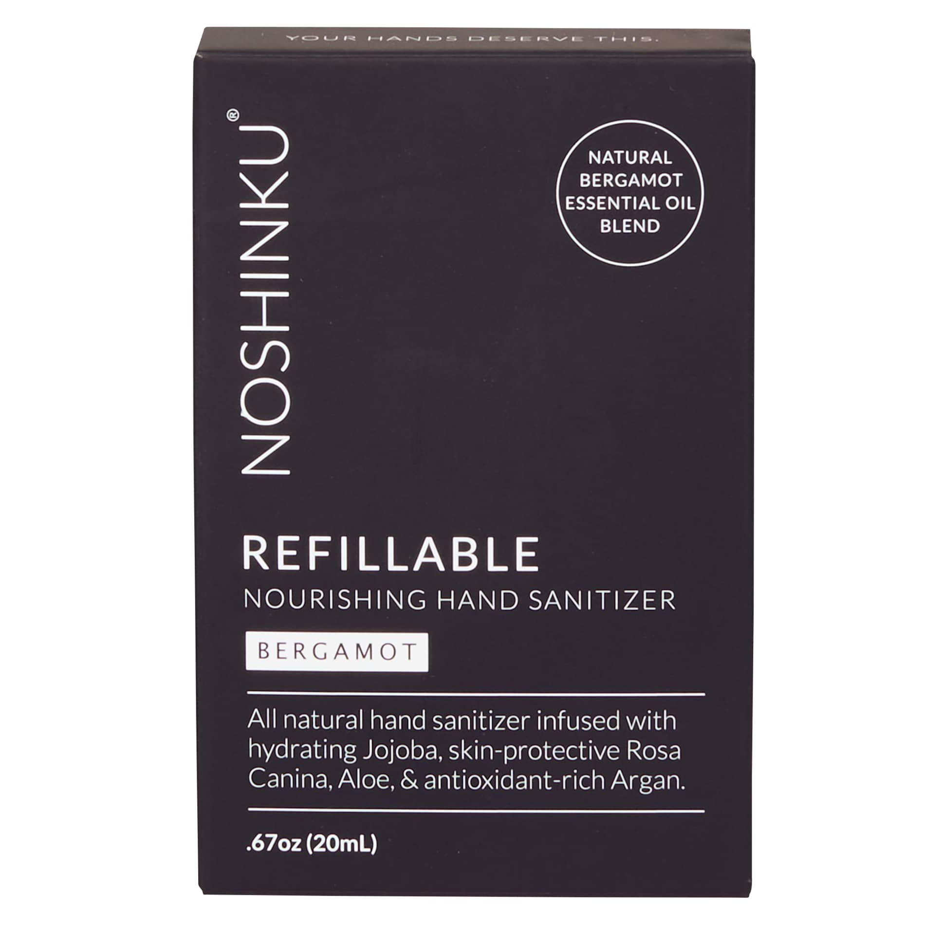 0.67oz Noshinku Refillable Pocket Hand Sanitizer 320
