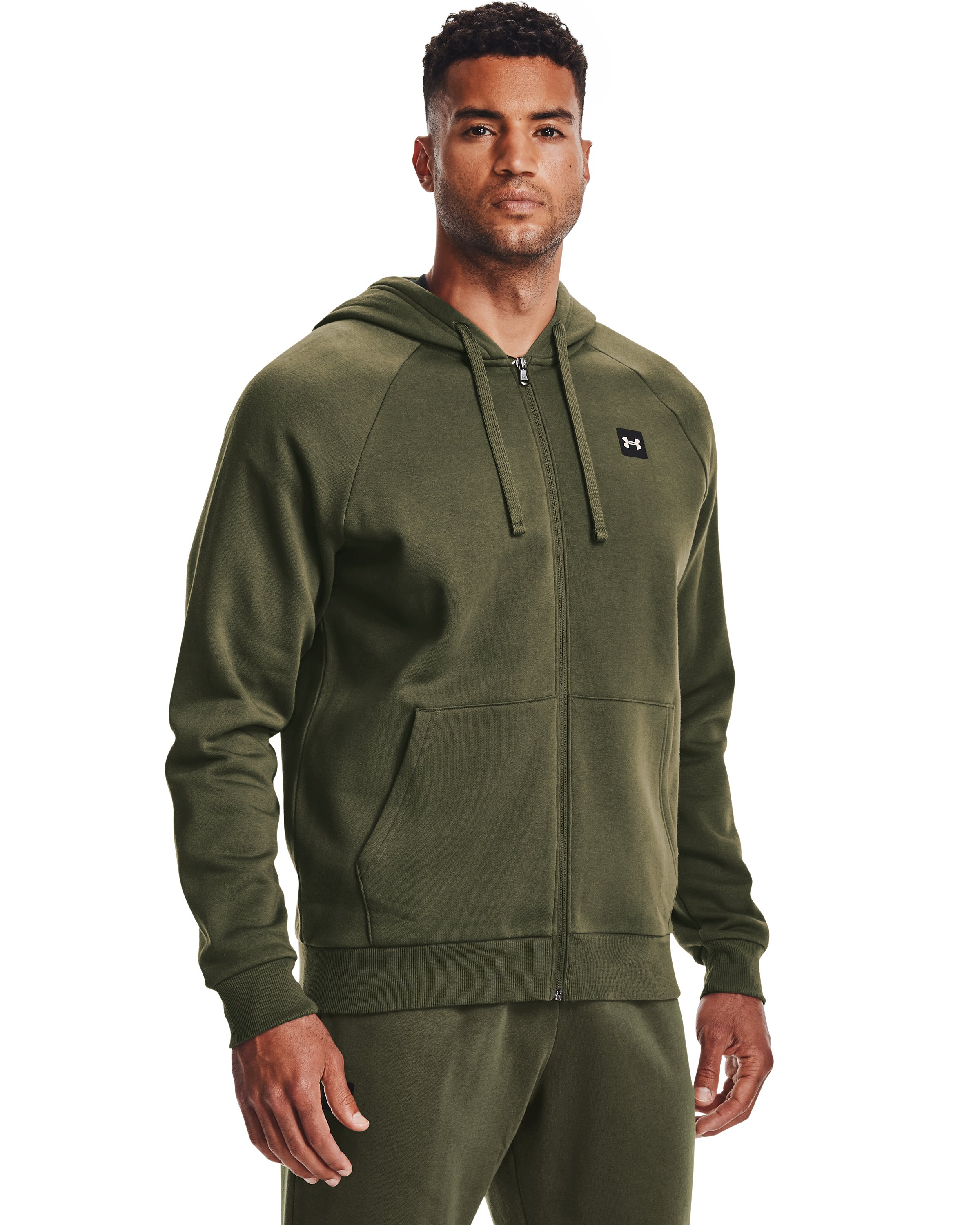 UA Rival Fleece Men's Full Zip Hoodie 10