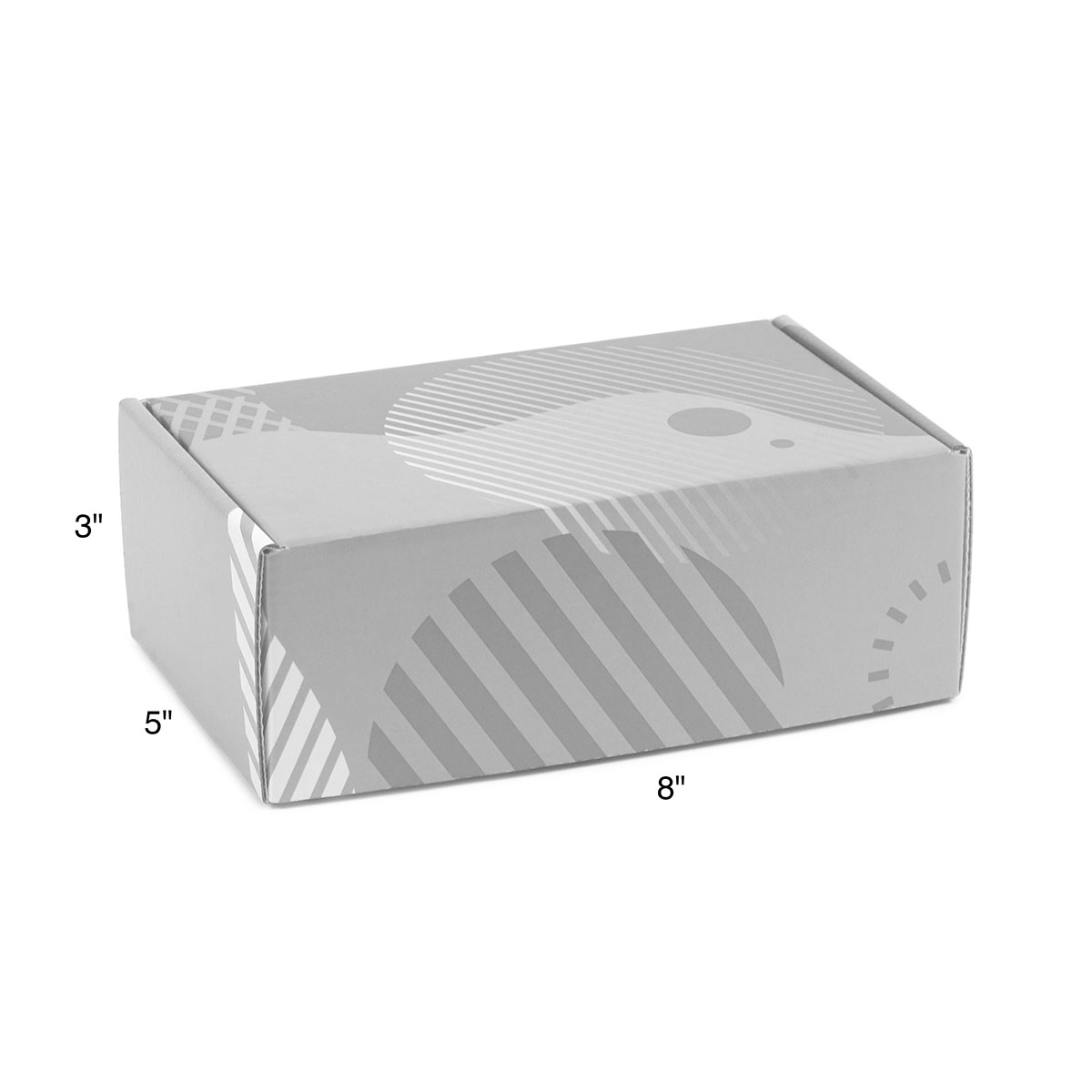 Corrugated Box - 8" X 5" x 3" 6