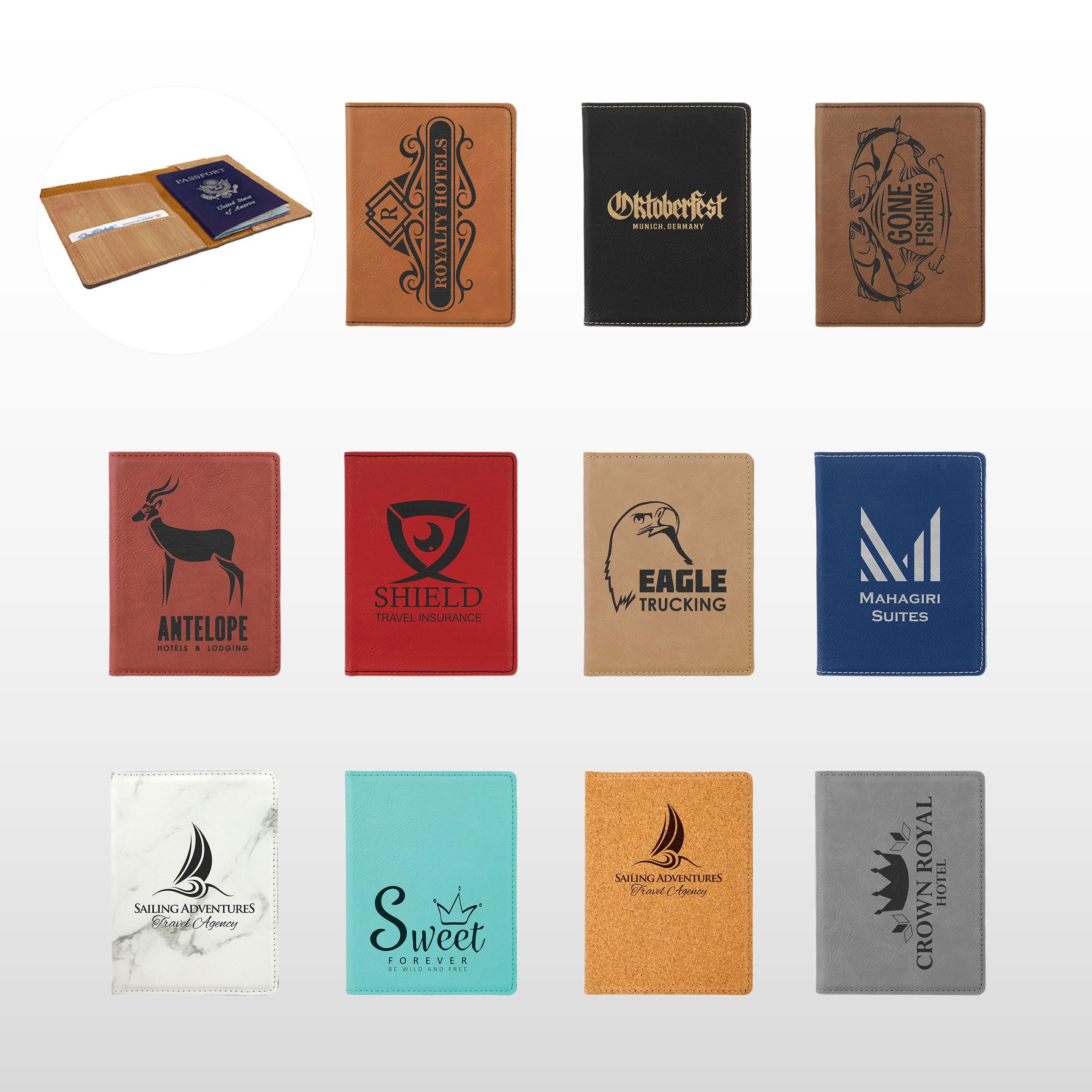 Premium Leatherette Passport Holder 11