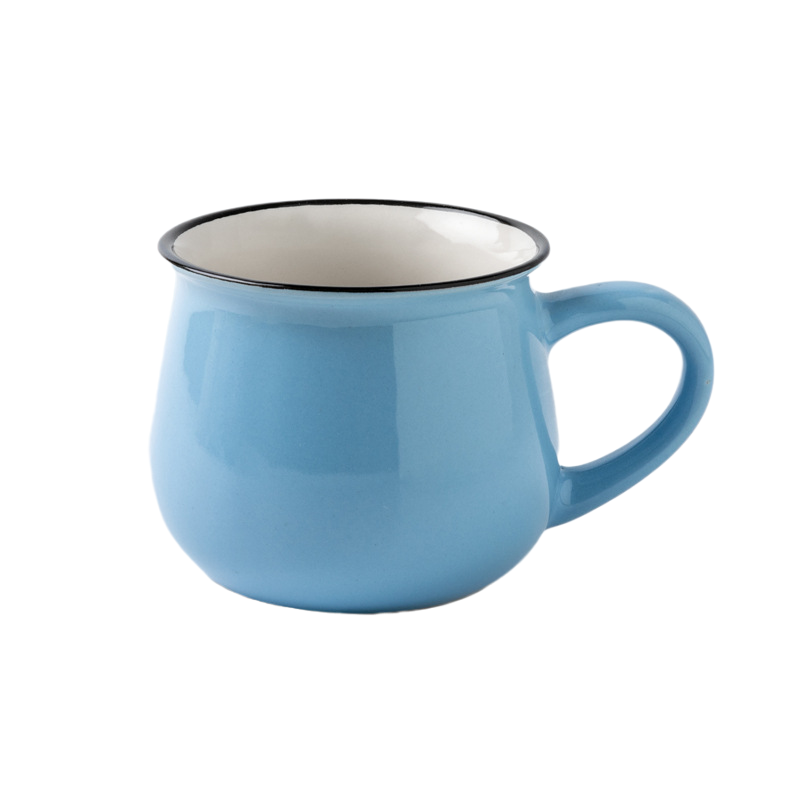 Creative 11 oz. Advertising Ceramic Mugs for Milk Juice 5