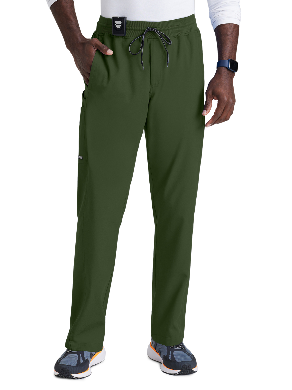 Grey's Anatomy Spandex Stretch - Men's Six-Pocket Straight leg Hudson Scrub Pant 23