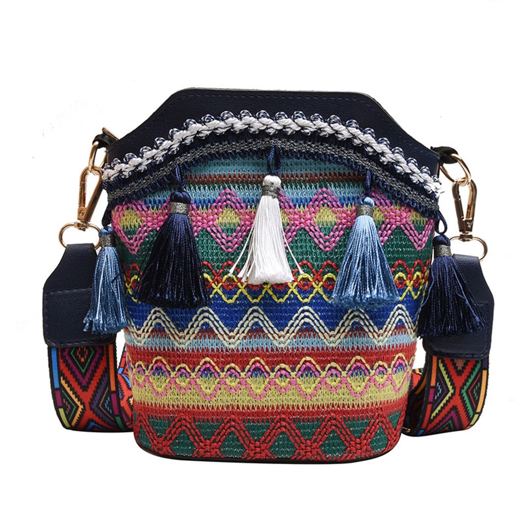 Women's One Shoulder Bucket Bag 4