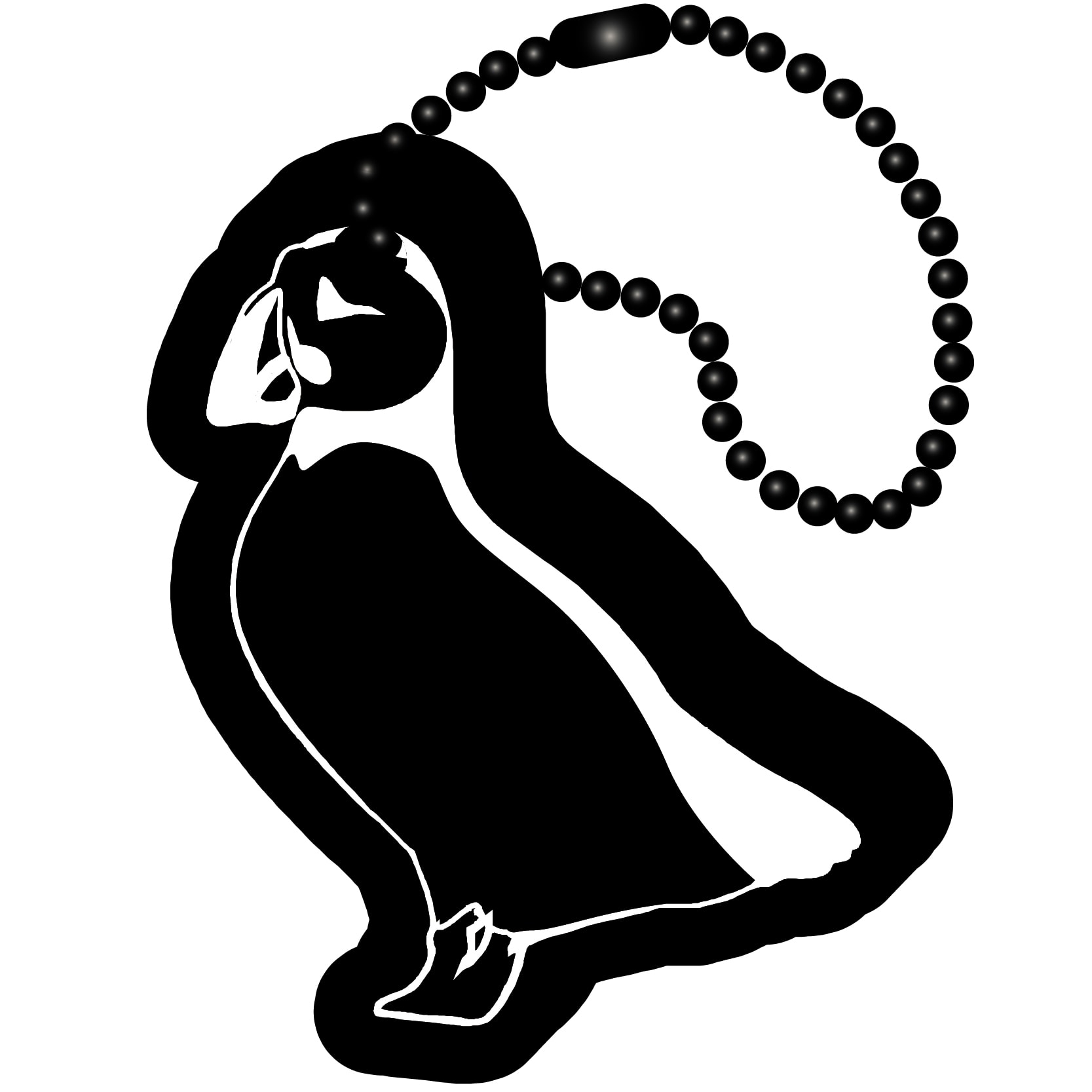 Puffin Key Tag 12