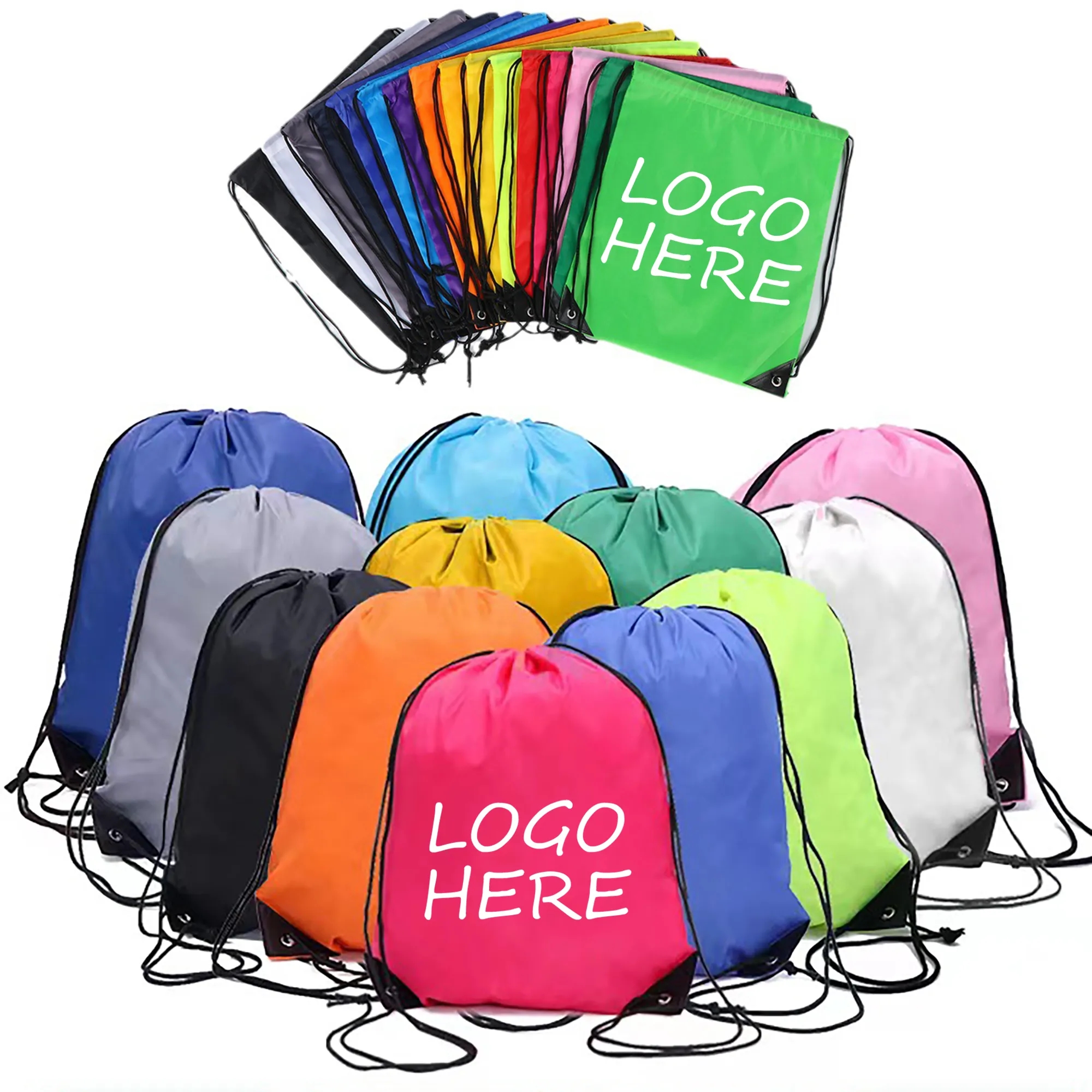 Sport Drawstring Backpack Cinch Sack