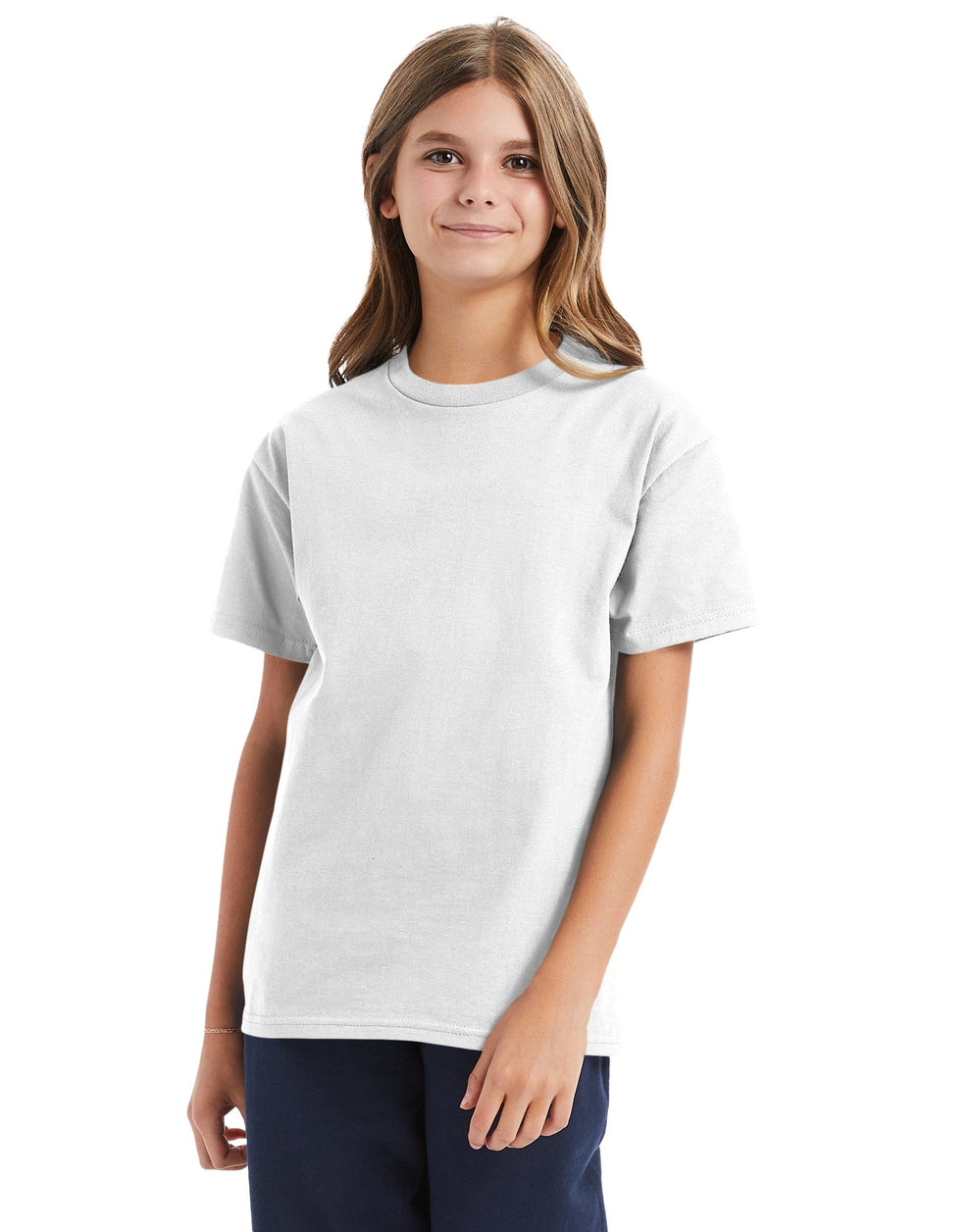 Hanes Youth Authentic-T T-Shirt 6