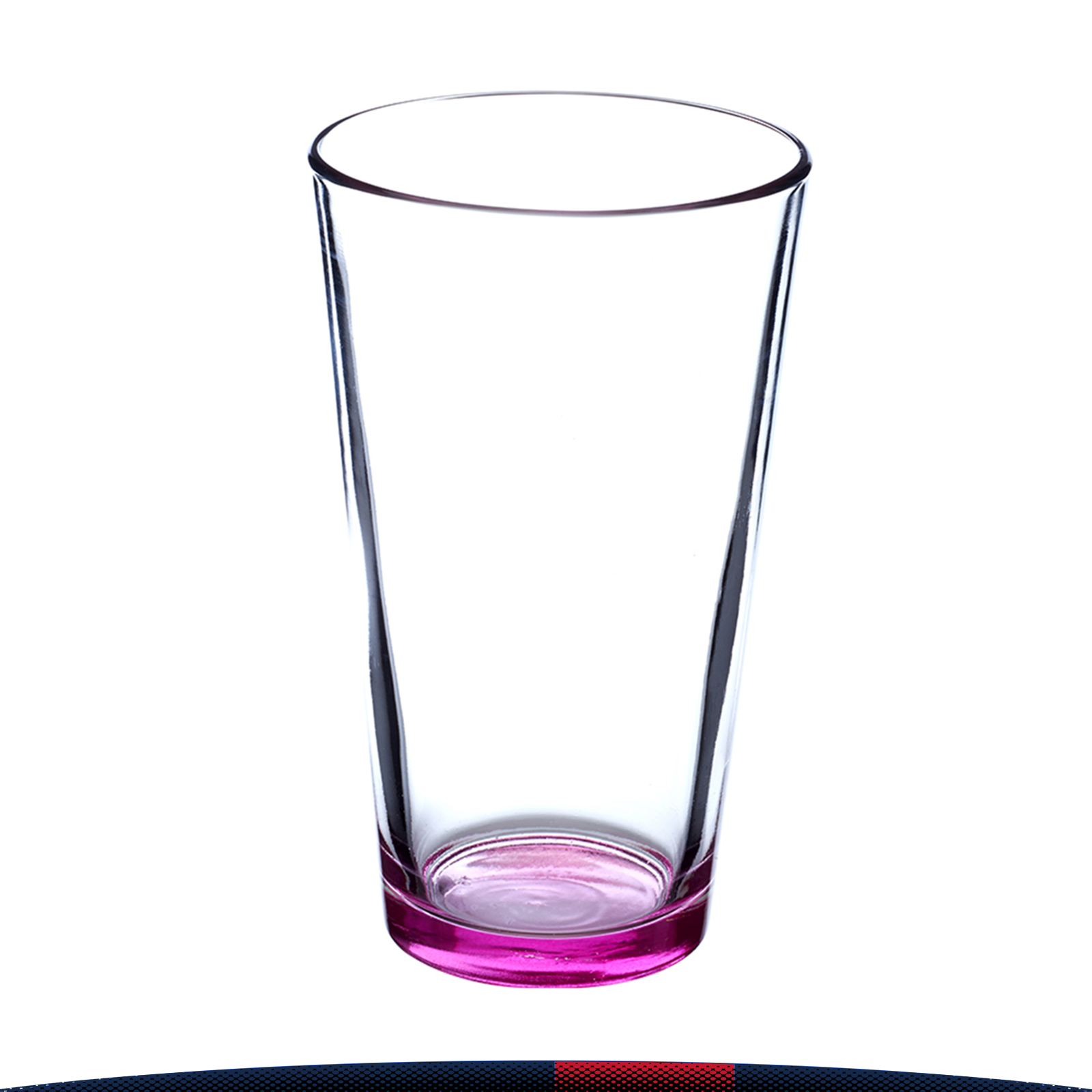 16 oz. Libbey Colored Bottom Beer Glasses 7