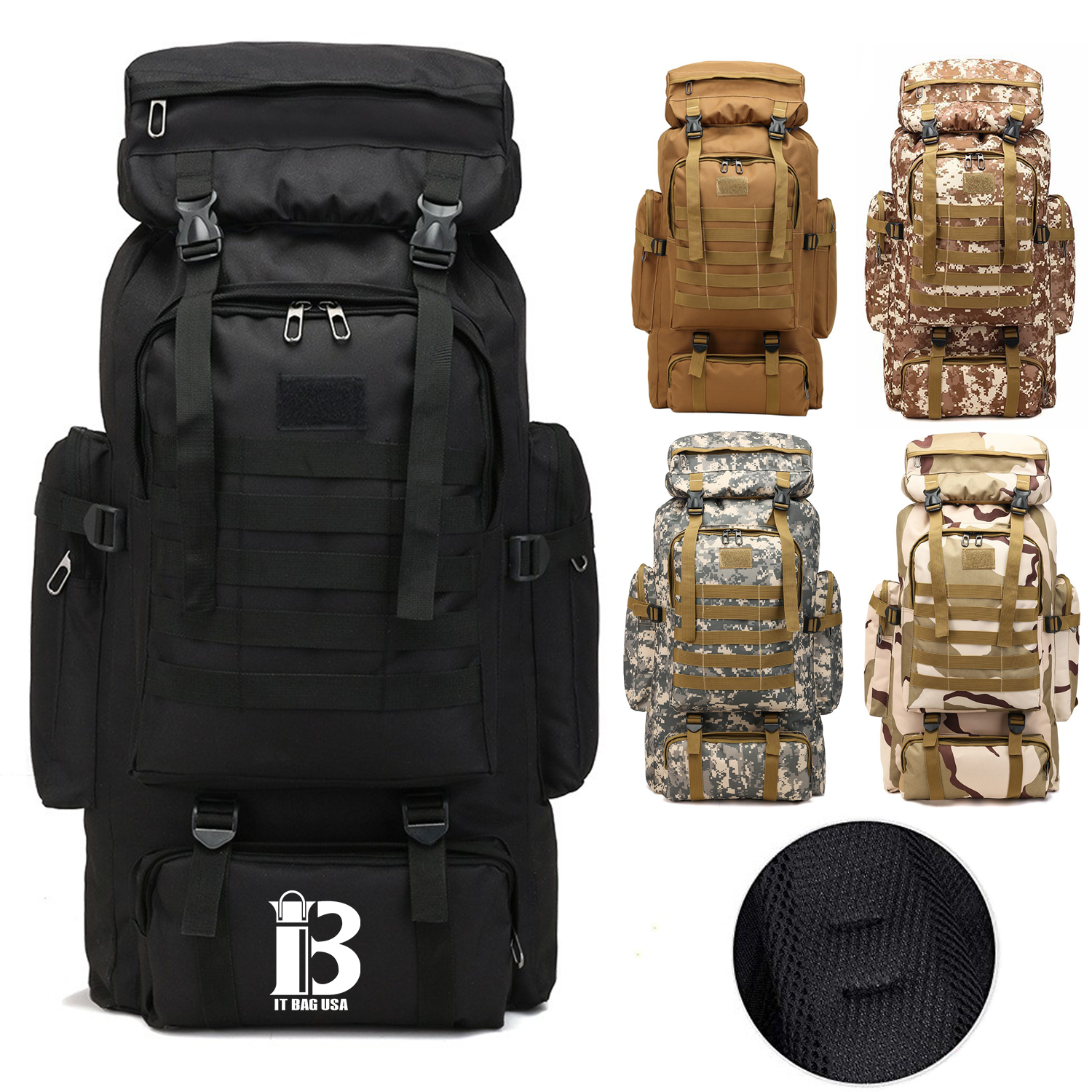 Camping Hiking Waterproof Traveling Daypack 8