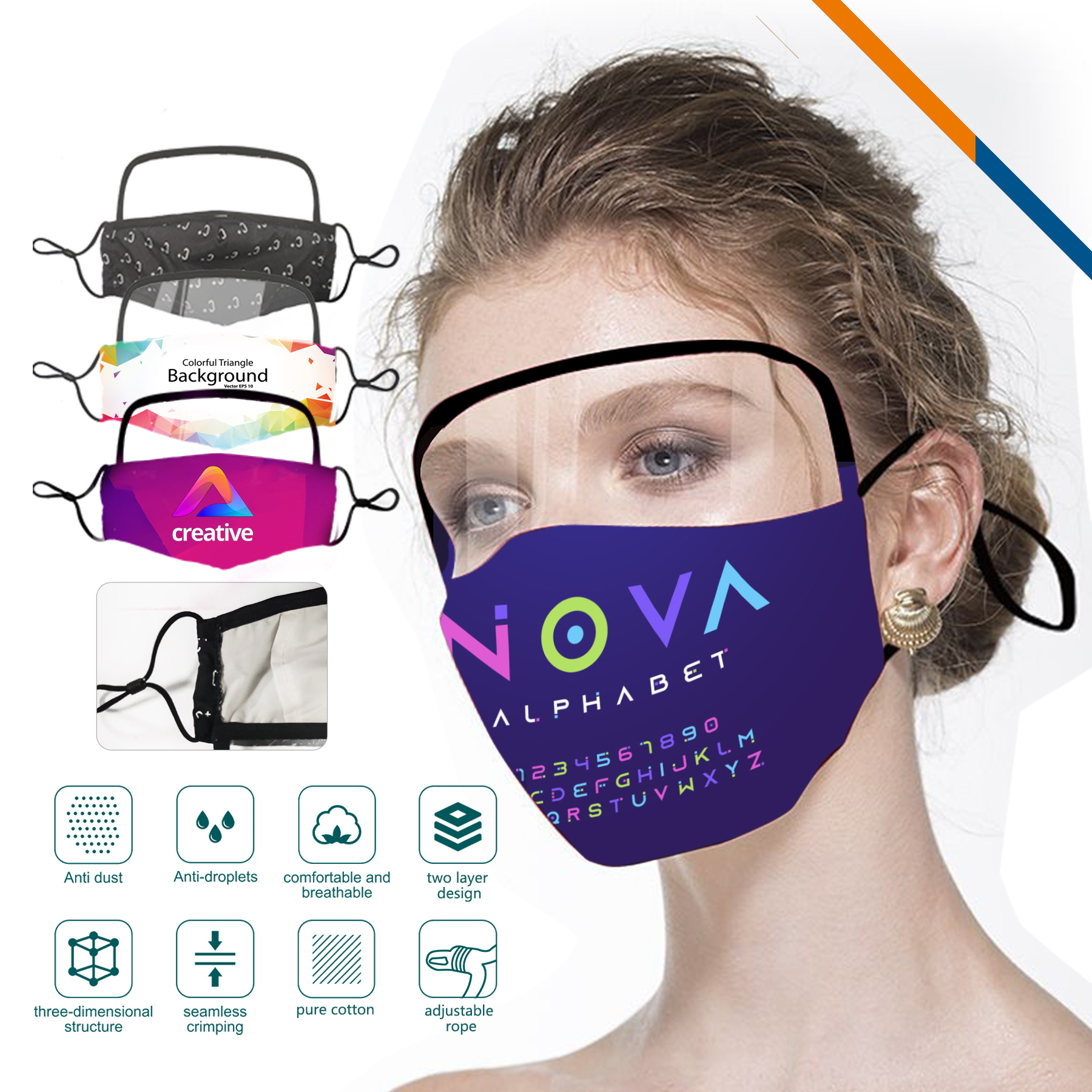 Beta Cotton Face Mask 2