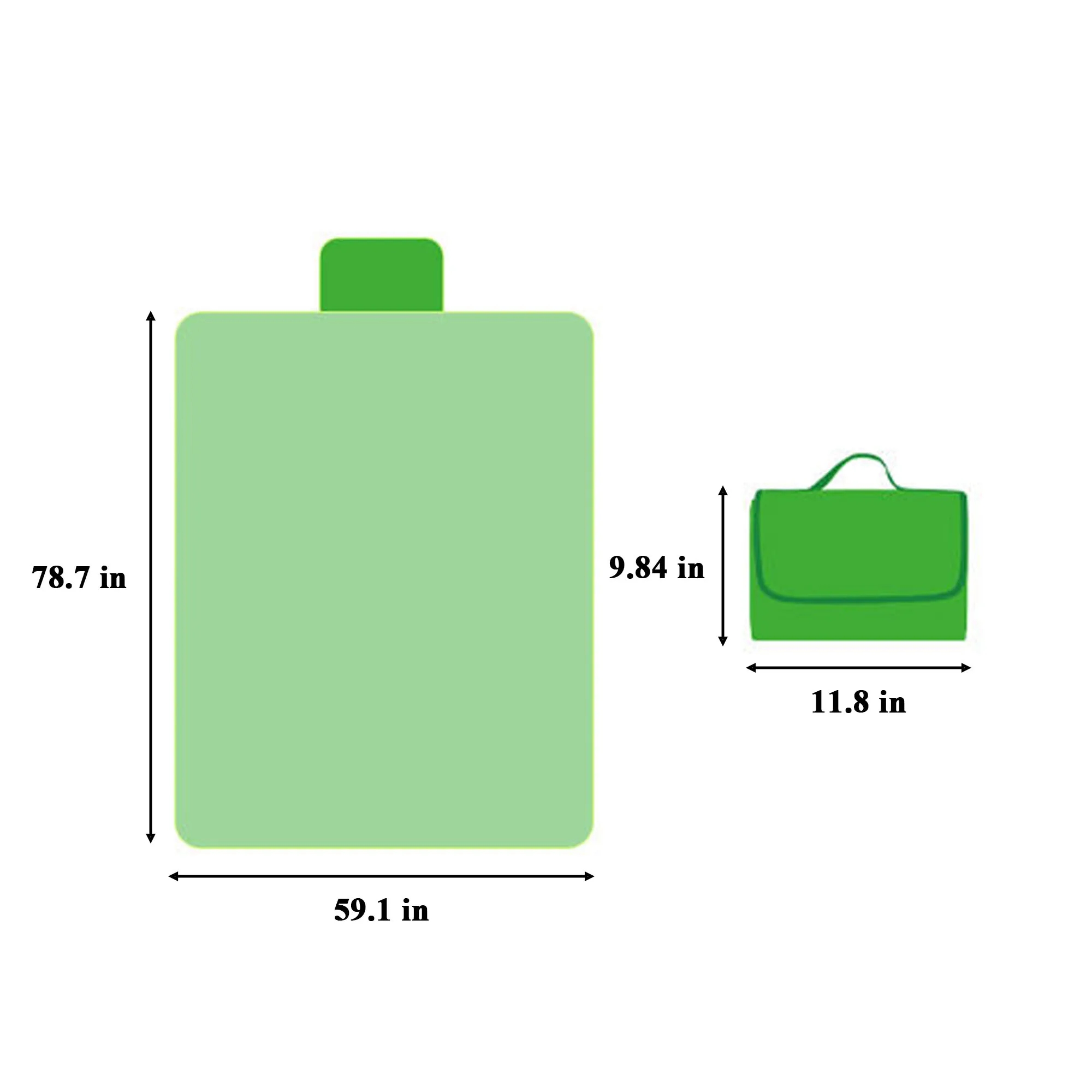Premium Thick Waterproof Picnic Mat 2