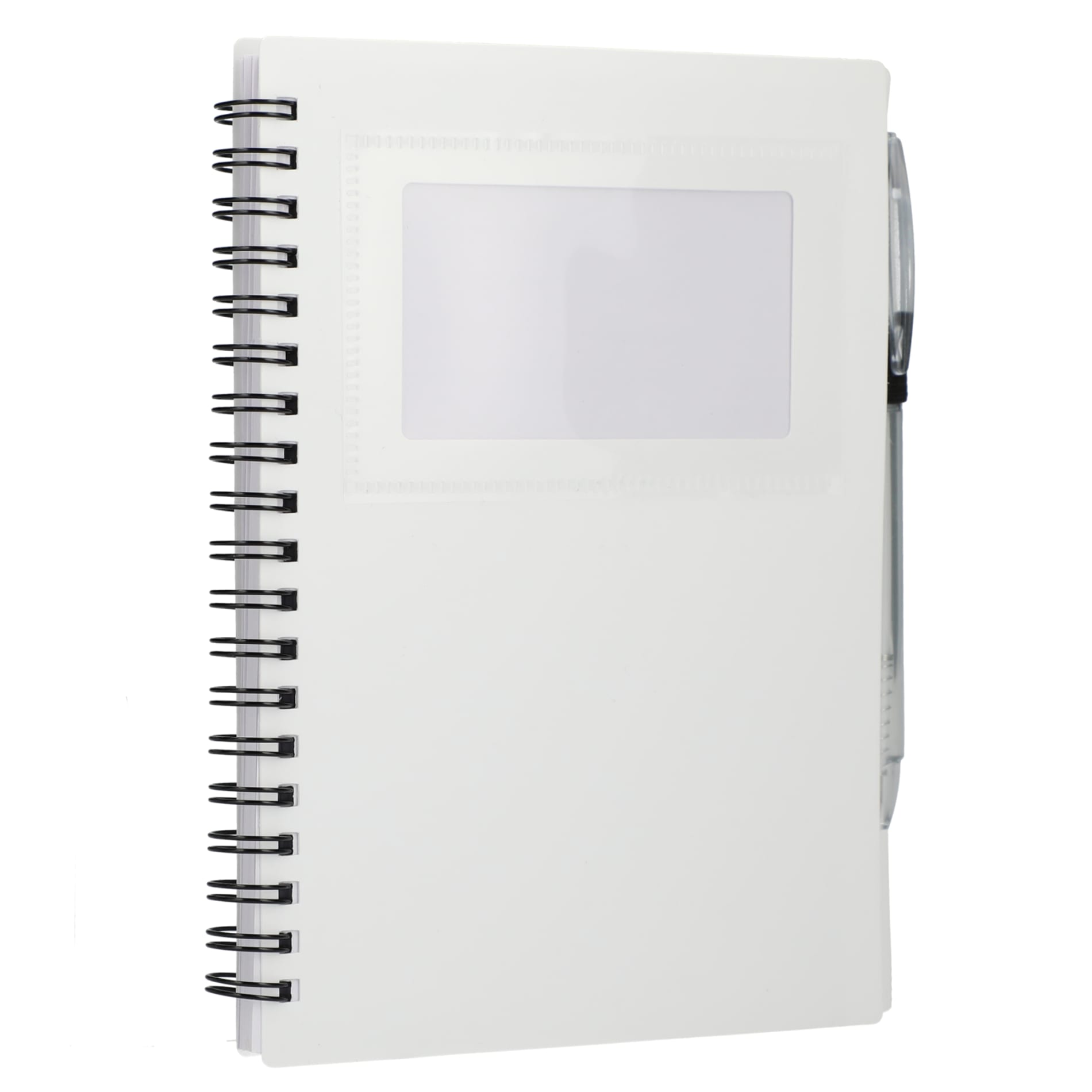 5" x 7" FSC Recycled Star Spiral Notebook with Pe