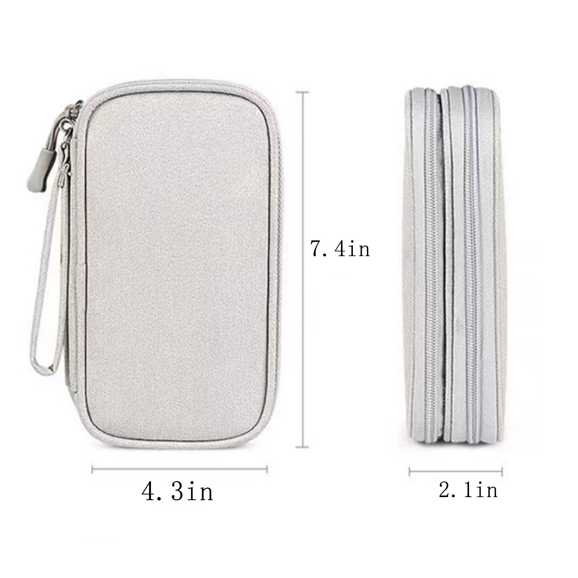 Waterproof Electronic Accessories Storage Bag, Travel Organizer 3