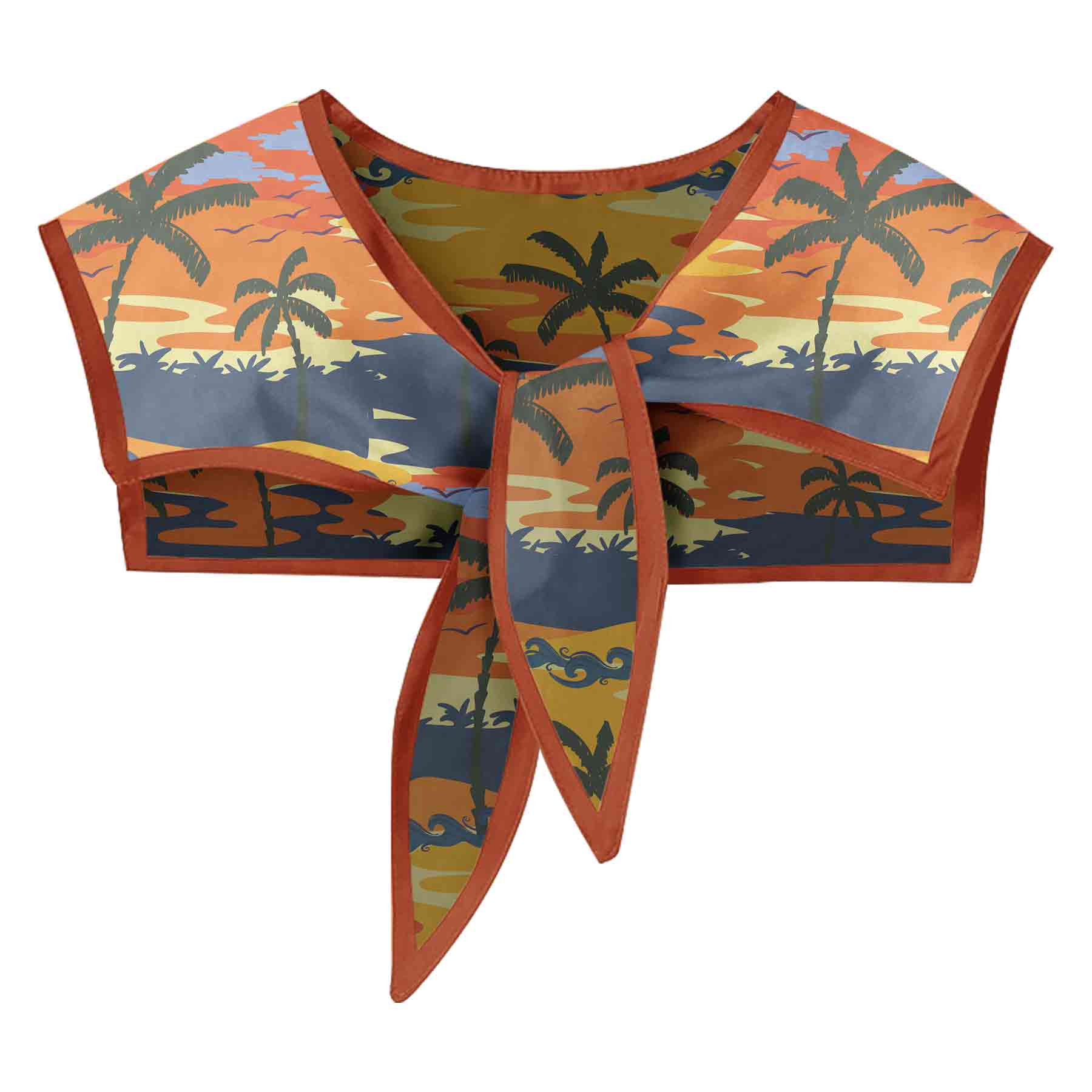 Fake Collar Shawl / Scarf 9