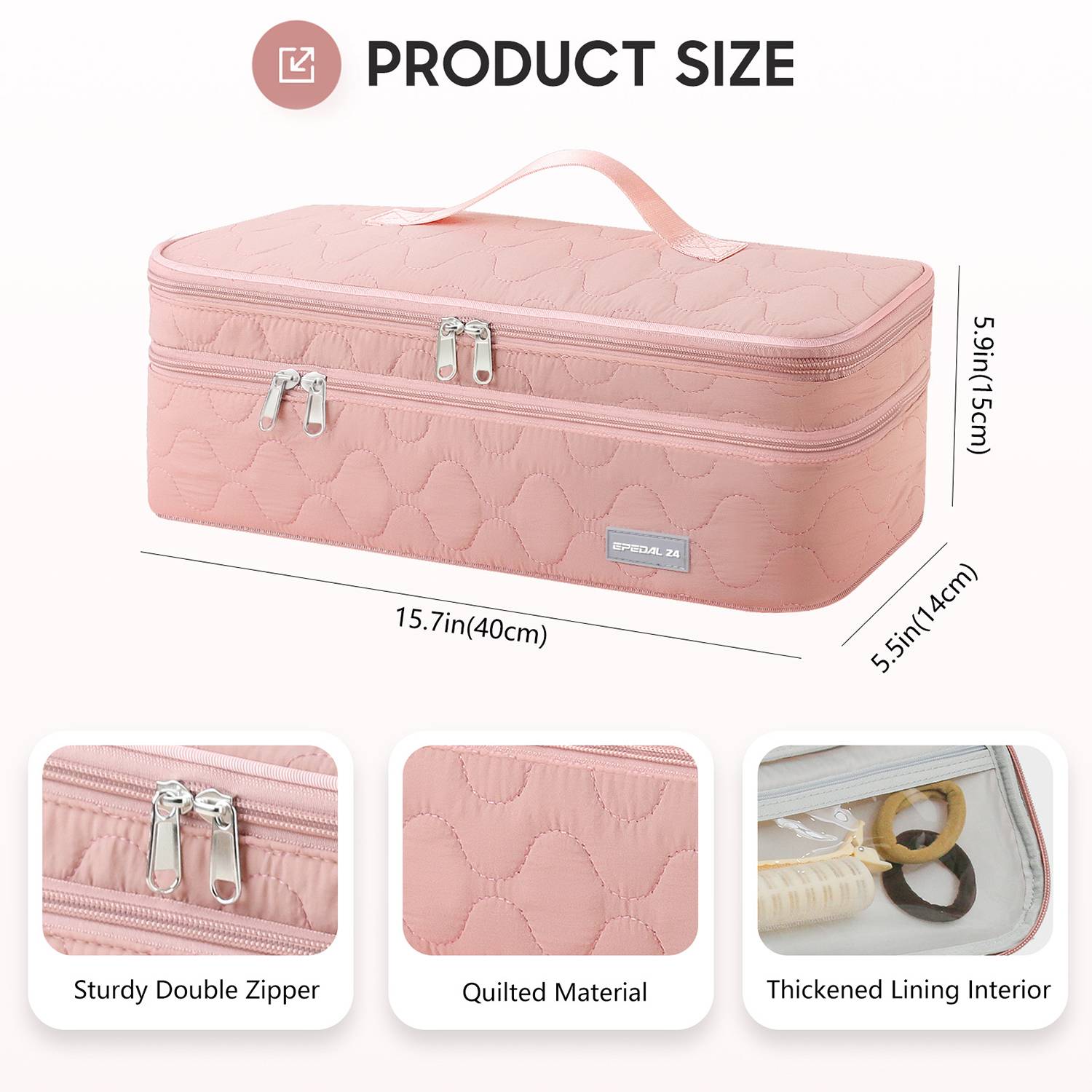 Double-Layer Travel Carrying Case 3