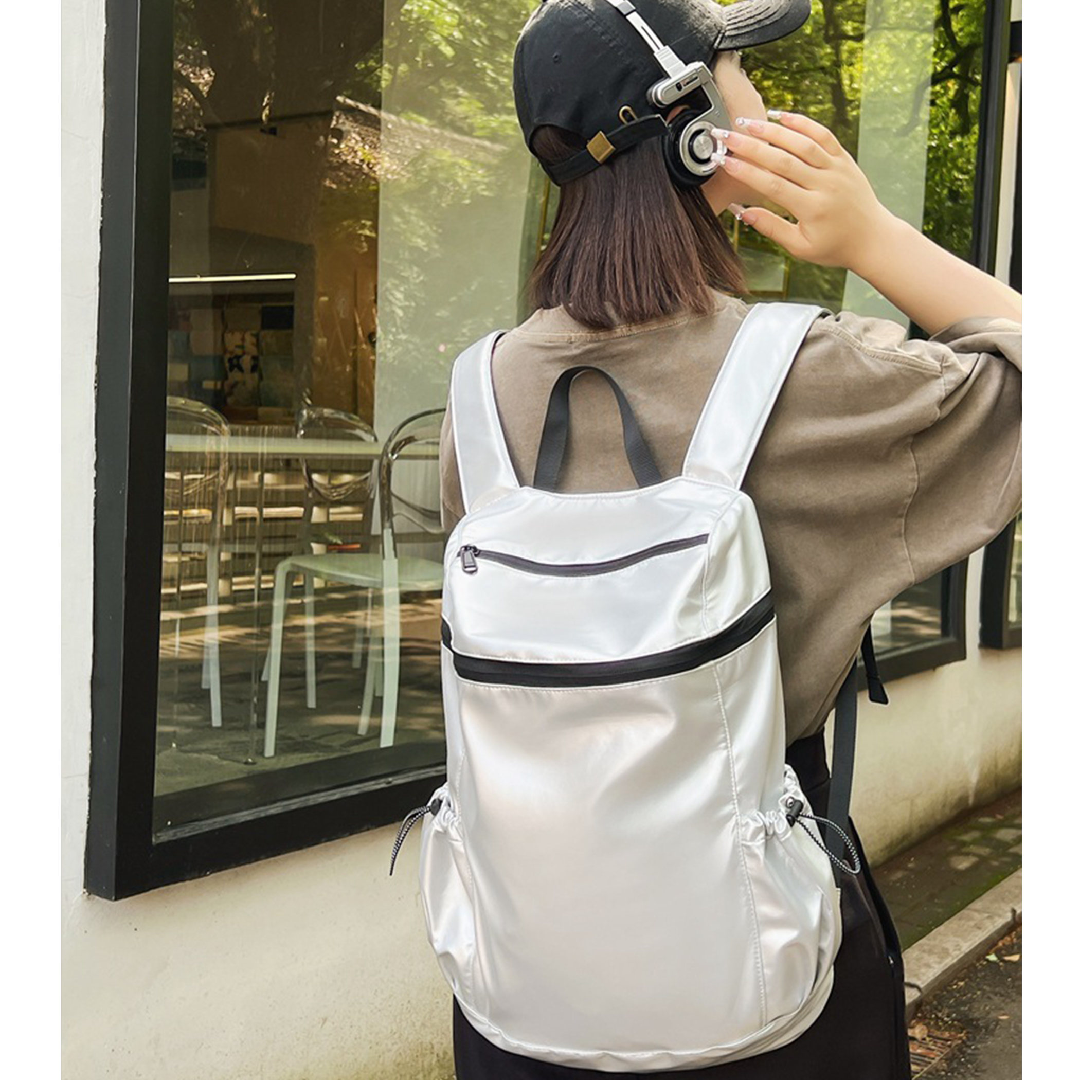 Large Capacity Lightweight Nylon Backpack 6