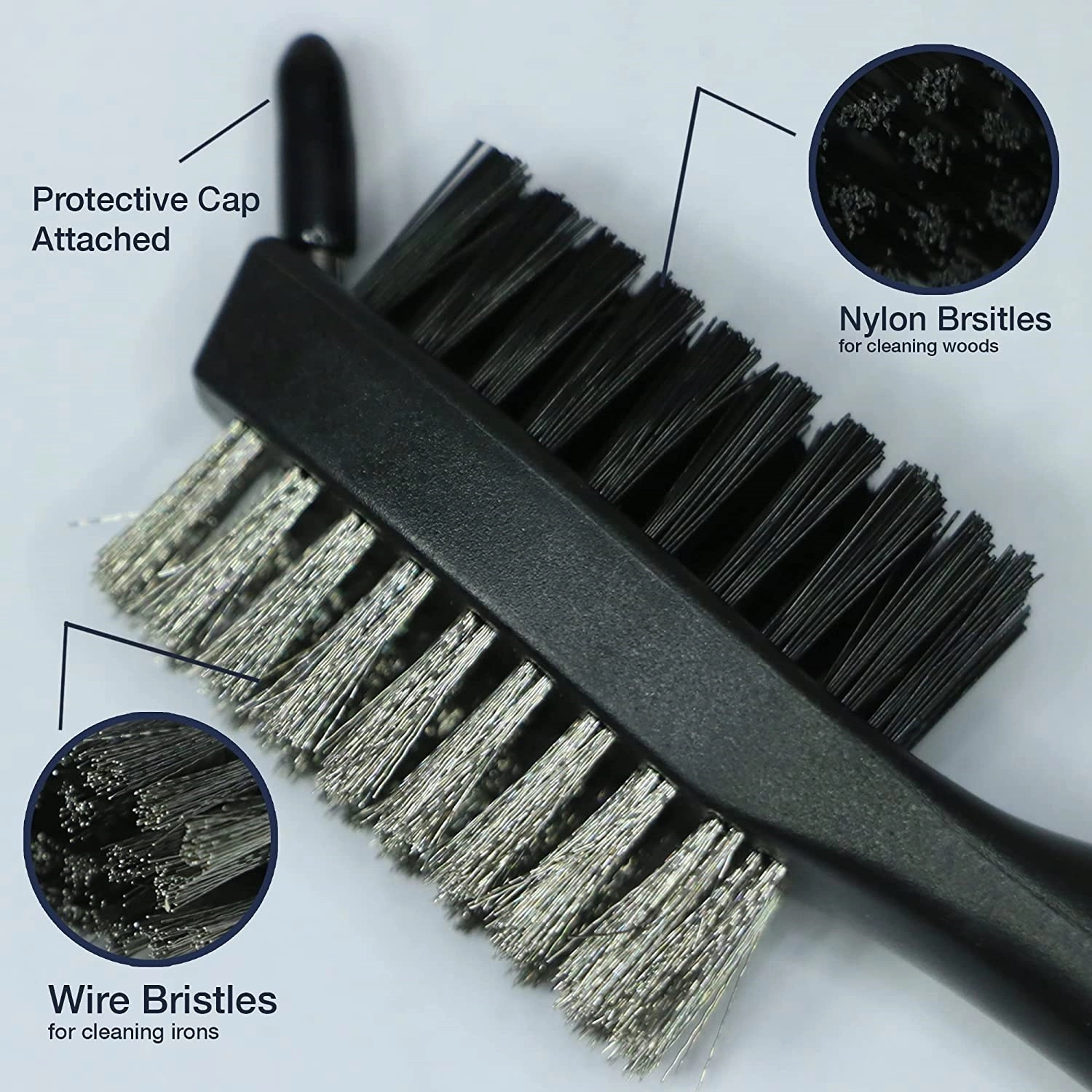 Golf Towel Club Groove Cleaner Brush Divot Tool Kit 6