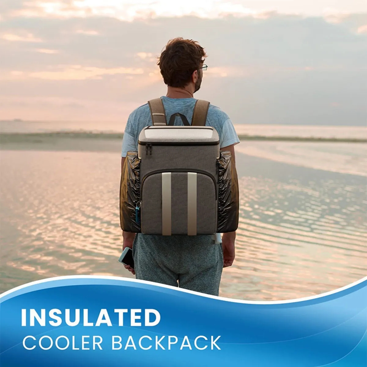 40L Leakproof Insulated Cooler Backpack 3