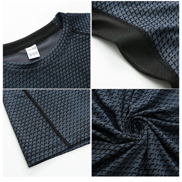Men's Dry Fit Mesh Running Shirts 2