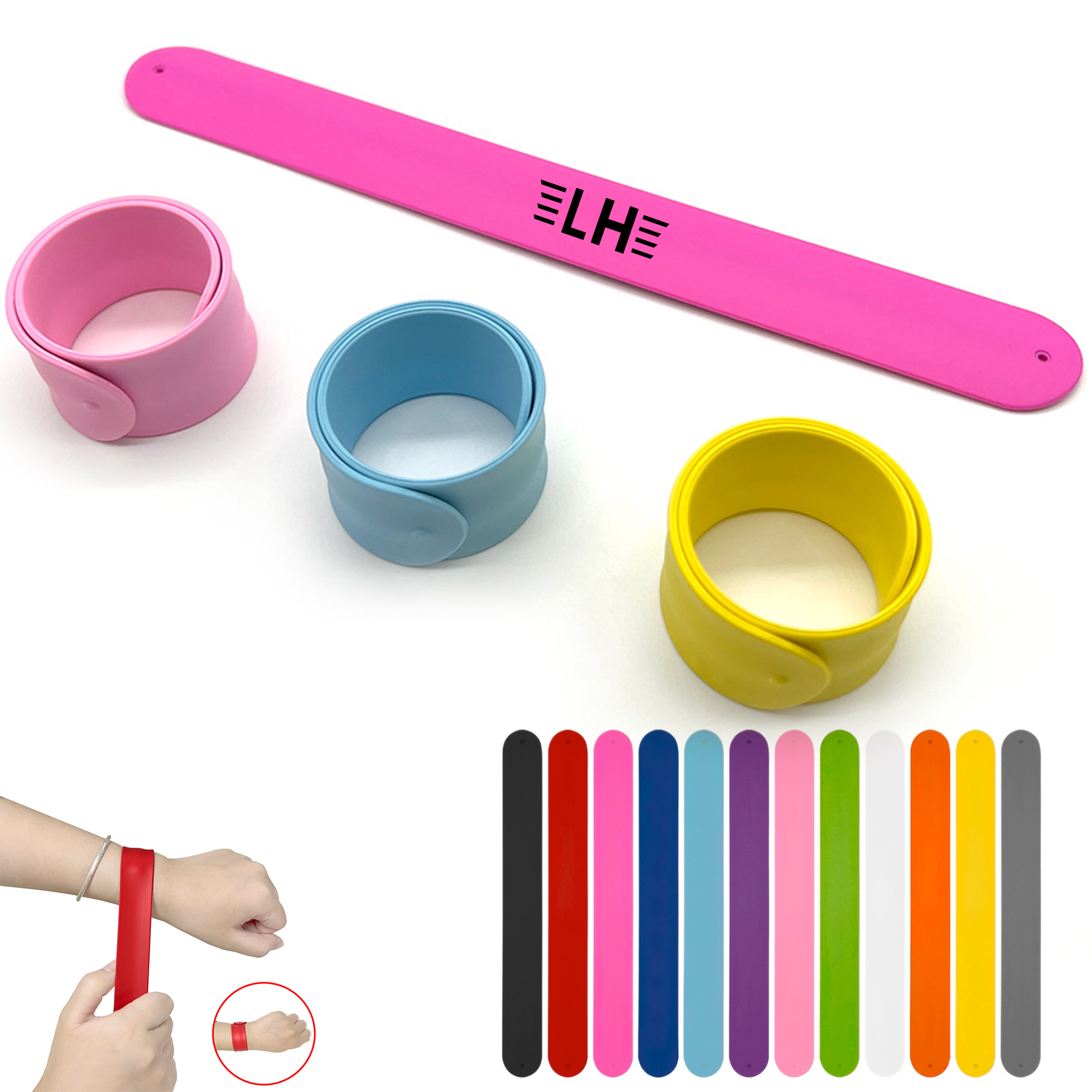 Silicone Clap Wristband 9