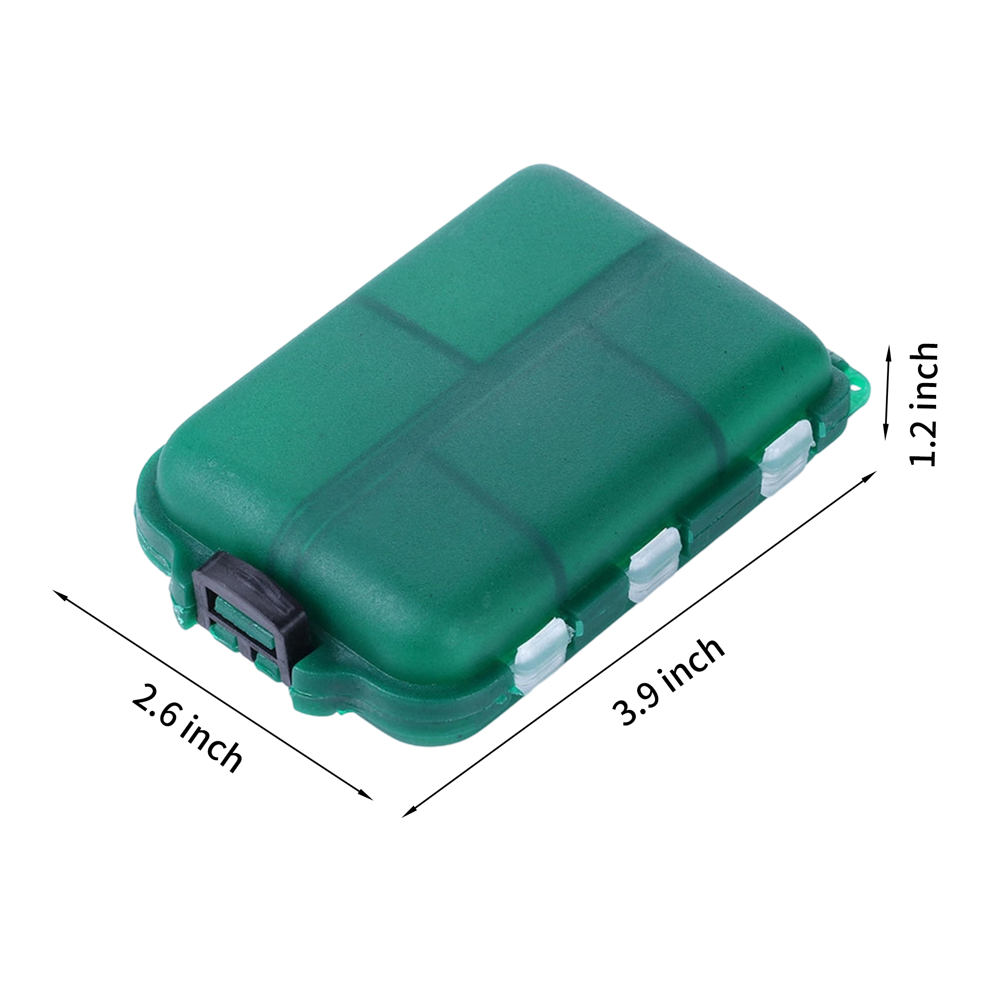 ABS Compact Fishing Terminal Tackle Storage Box 4
