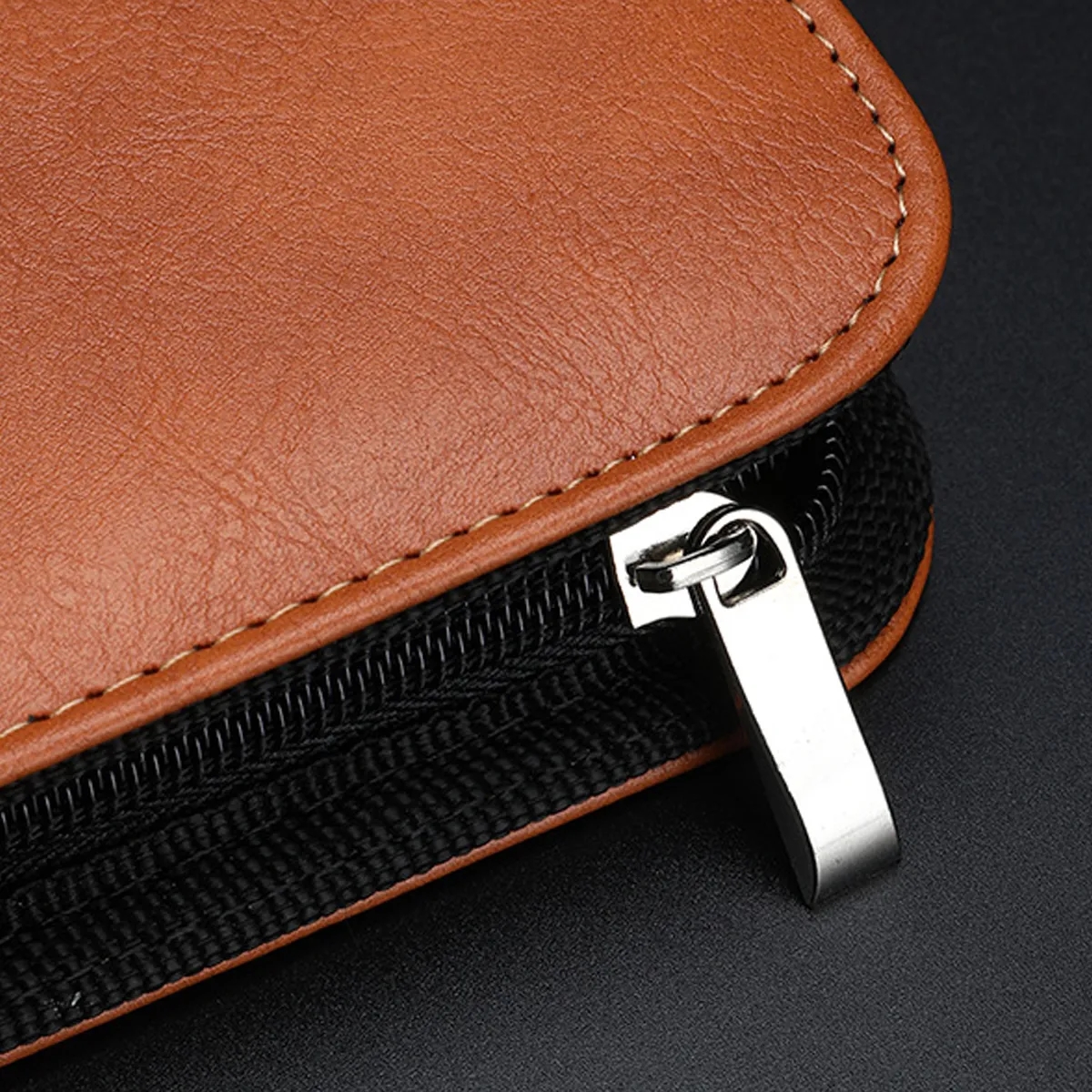 A5 Zippered Business Portfolio Notebook Bag with Calculator 1