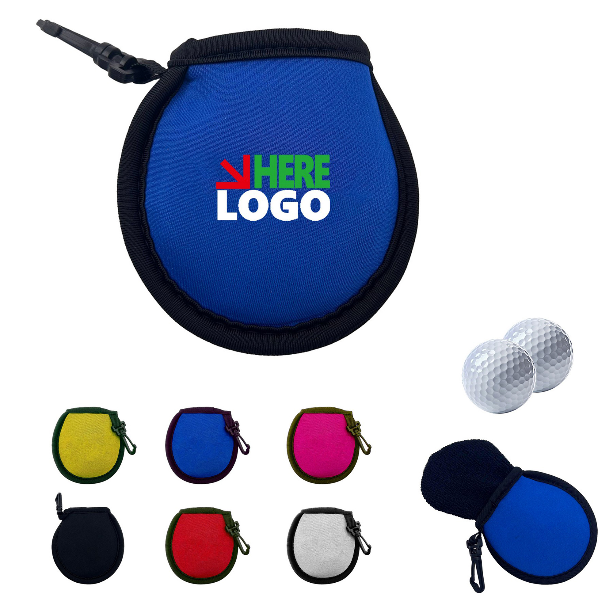 Golf Ball Cleaner Pouch 2