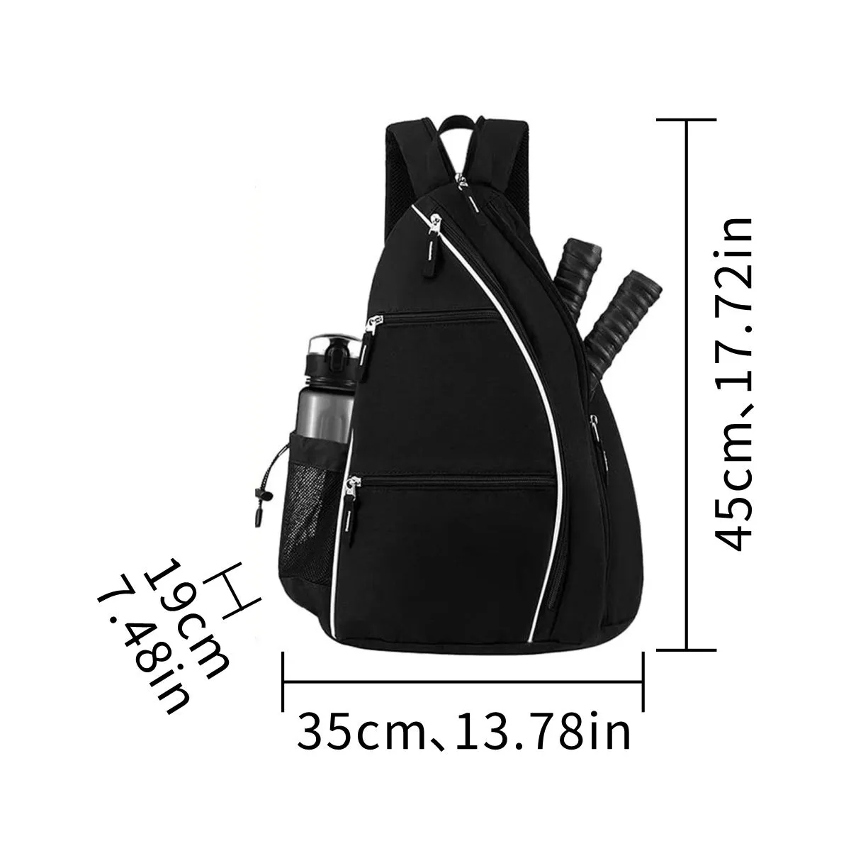 Sport Pickleball Backpack Tennis Racket Bag 7