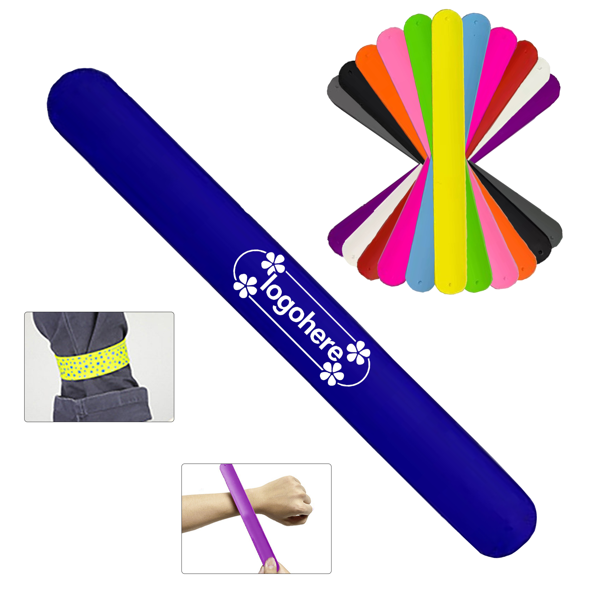 Personalized Silicone Slap Wristband 4