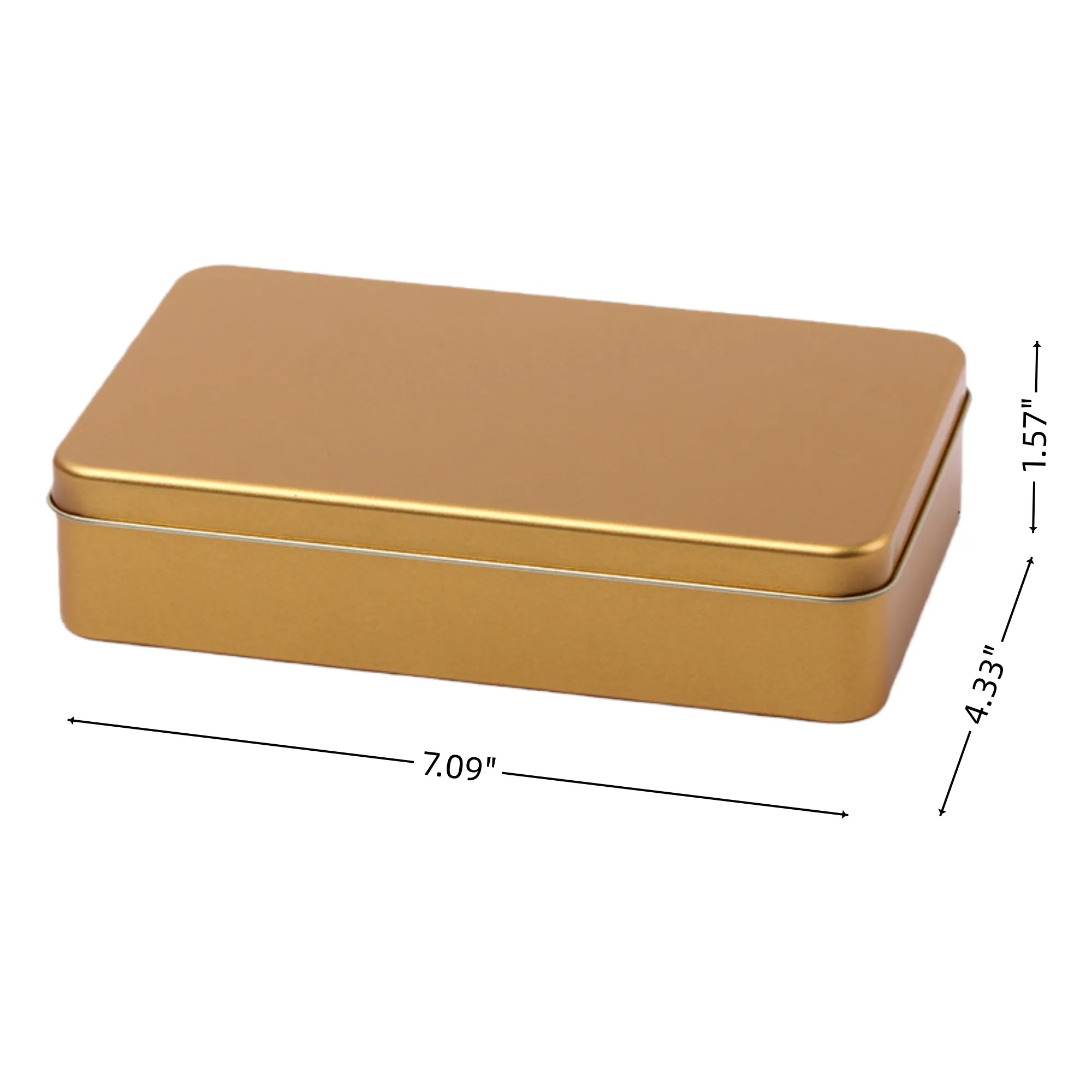 Christmas Biscuit Tin Metal Storage Gift Box Holiday Treats 5