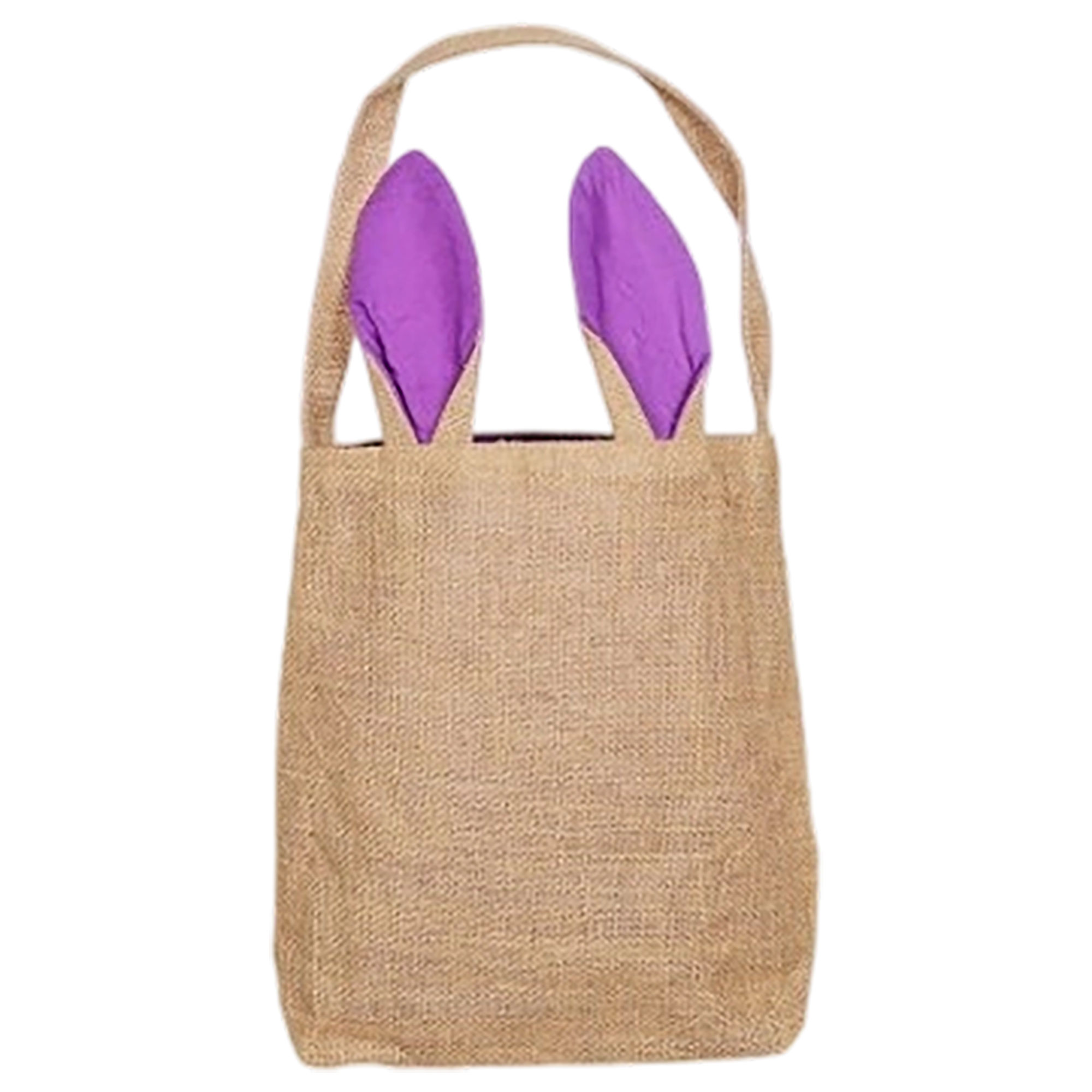Jute Rabbit Ear Tote Bag 8.7" x 7.9" 31