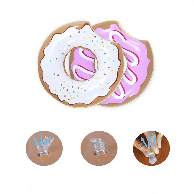 Donut Inflatable Swim Ring Pool Float 5